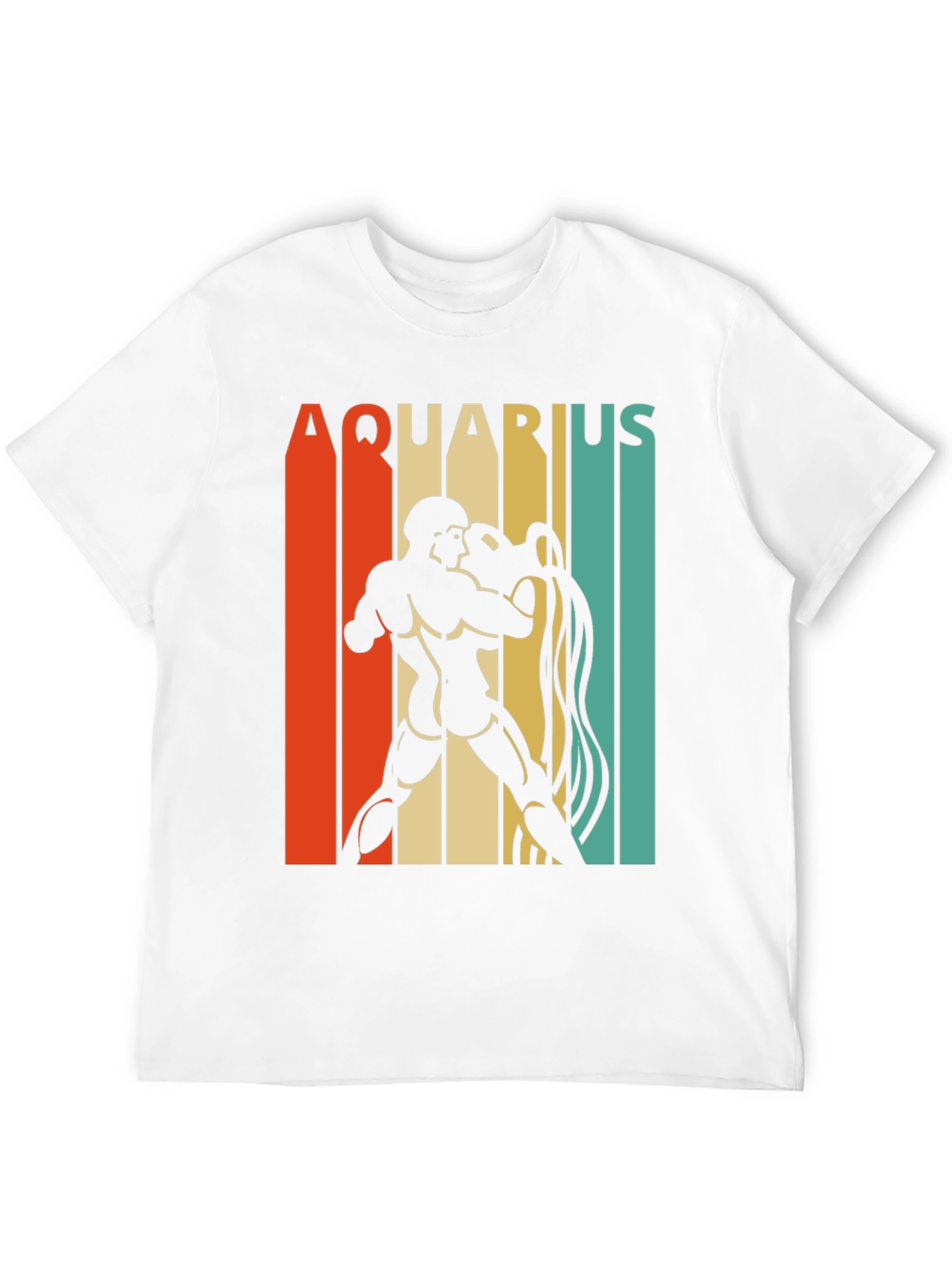 Aquarius Zodiac Sign Graphic Tee