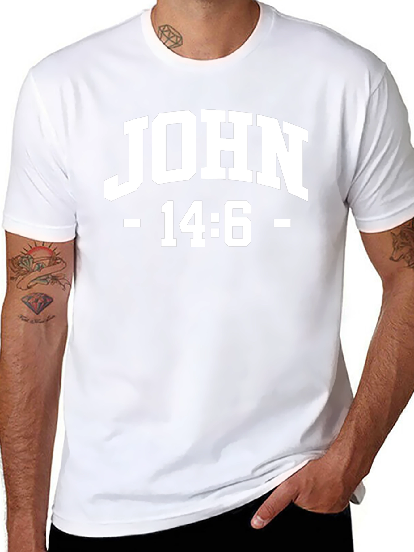 John 14:6 T-Shirt - Religious Christian Apparel