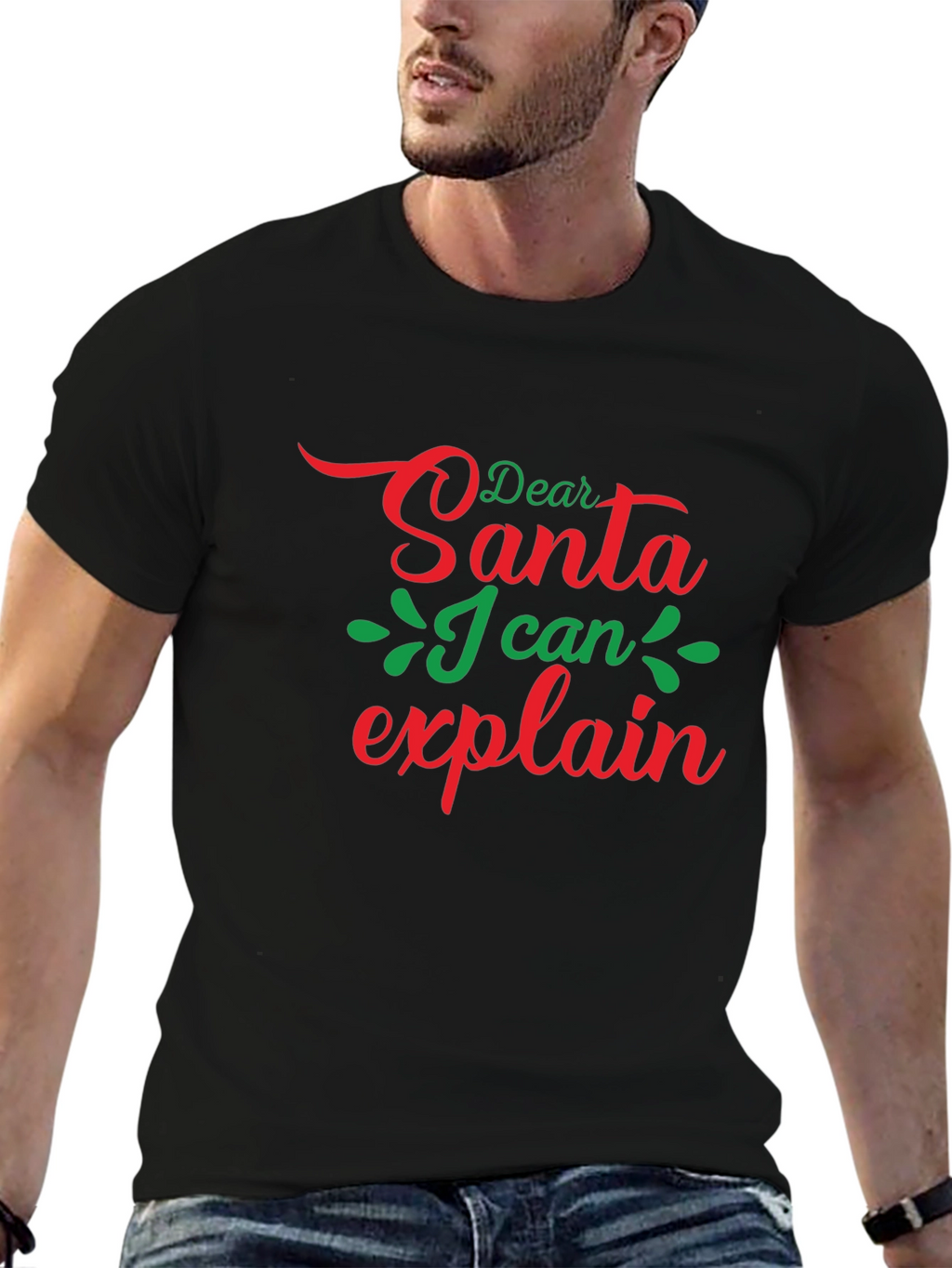 Dear Santa I Can Explain Christmas T-Shirt