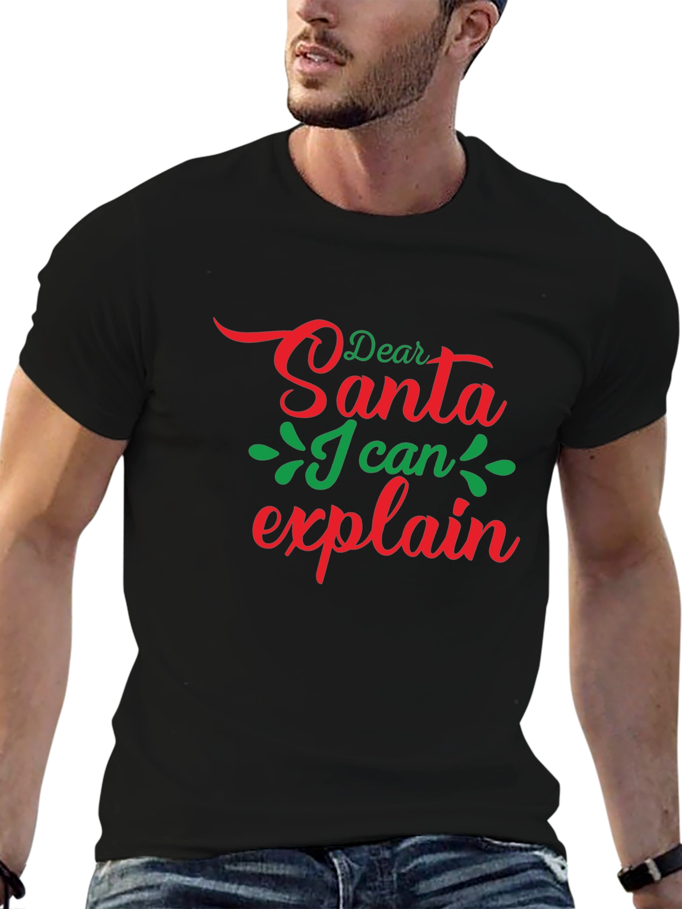 Dear Santa I Can Explain Christmas T-Shirt