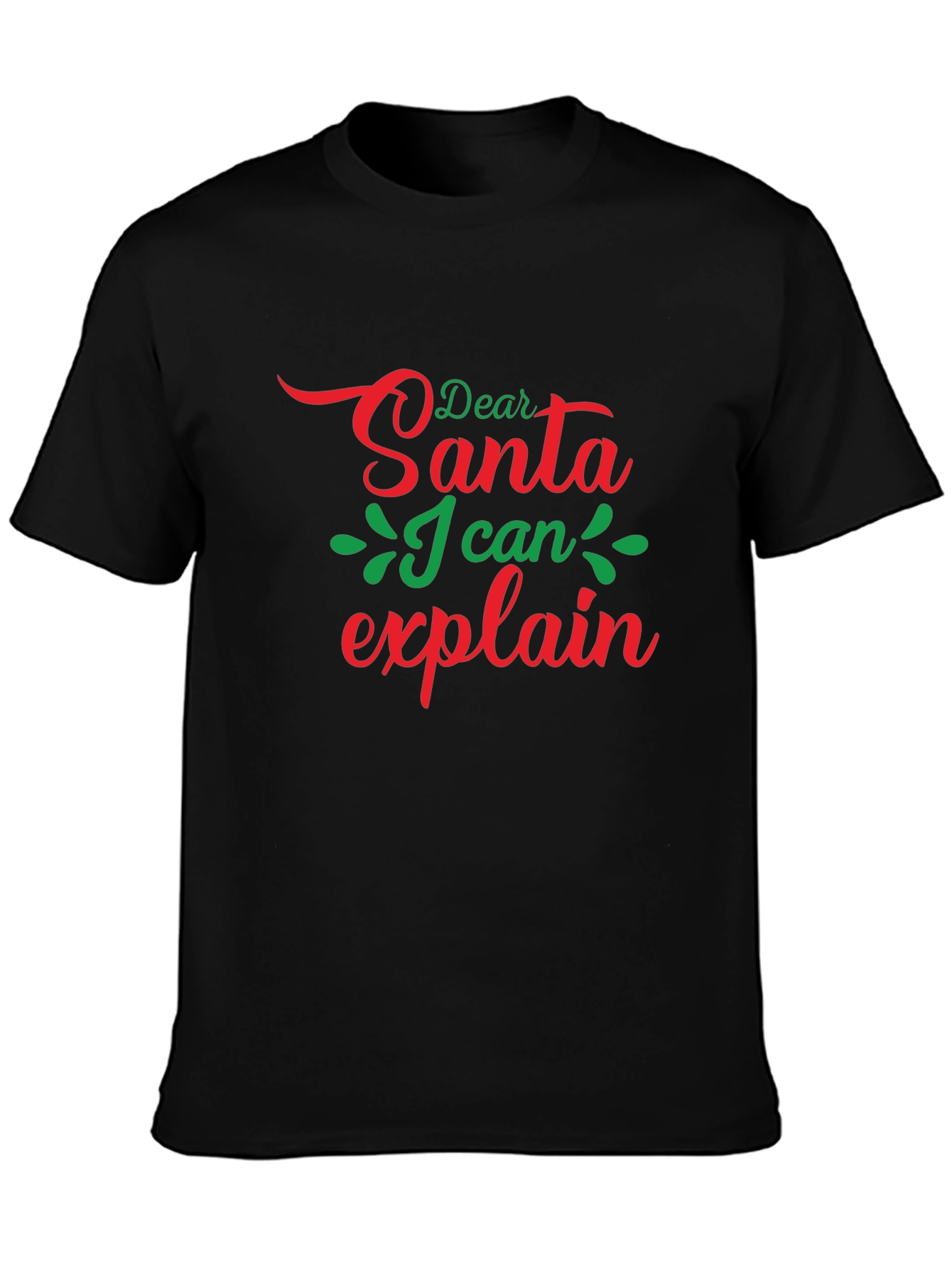 Dear Santa I Can Explain Christmas T-Shirt