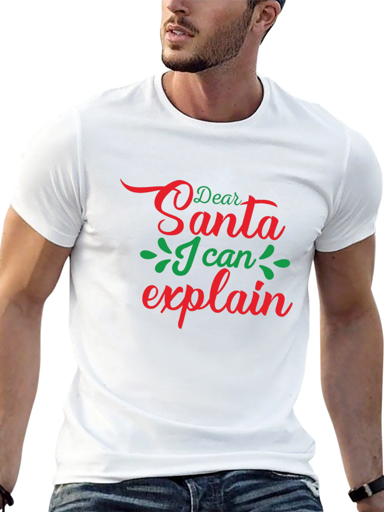Dear Santa I Can Explain Christmas T-Shirt