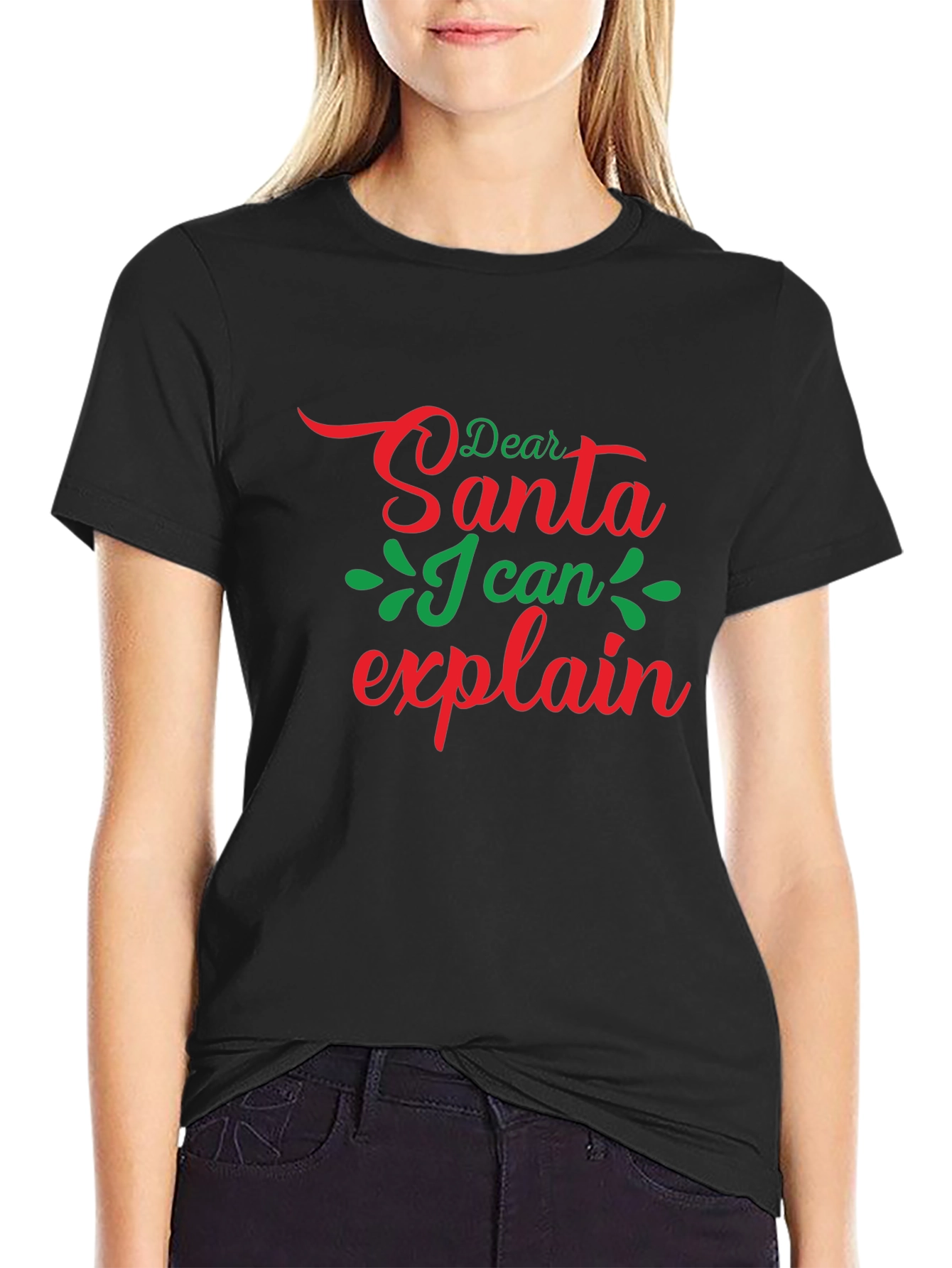 Dear Santa I Can Explain Christmas T-Shirt