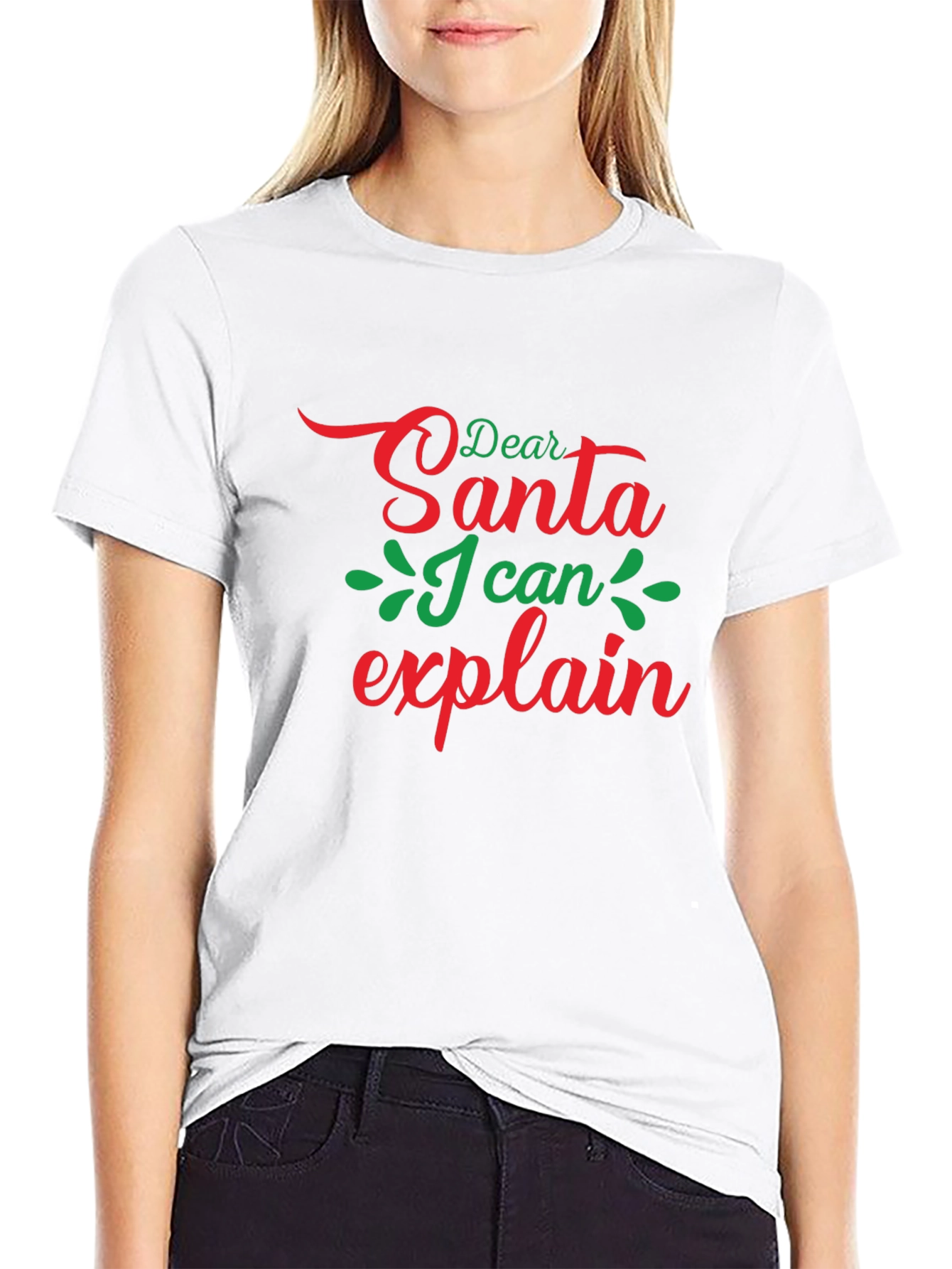 Dear Santa I Can Explain Christmas T-Shirt