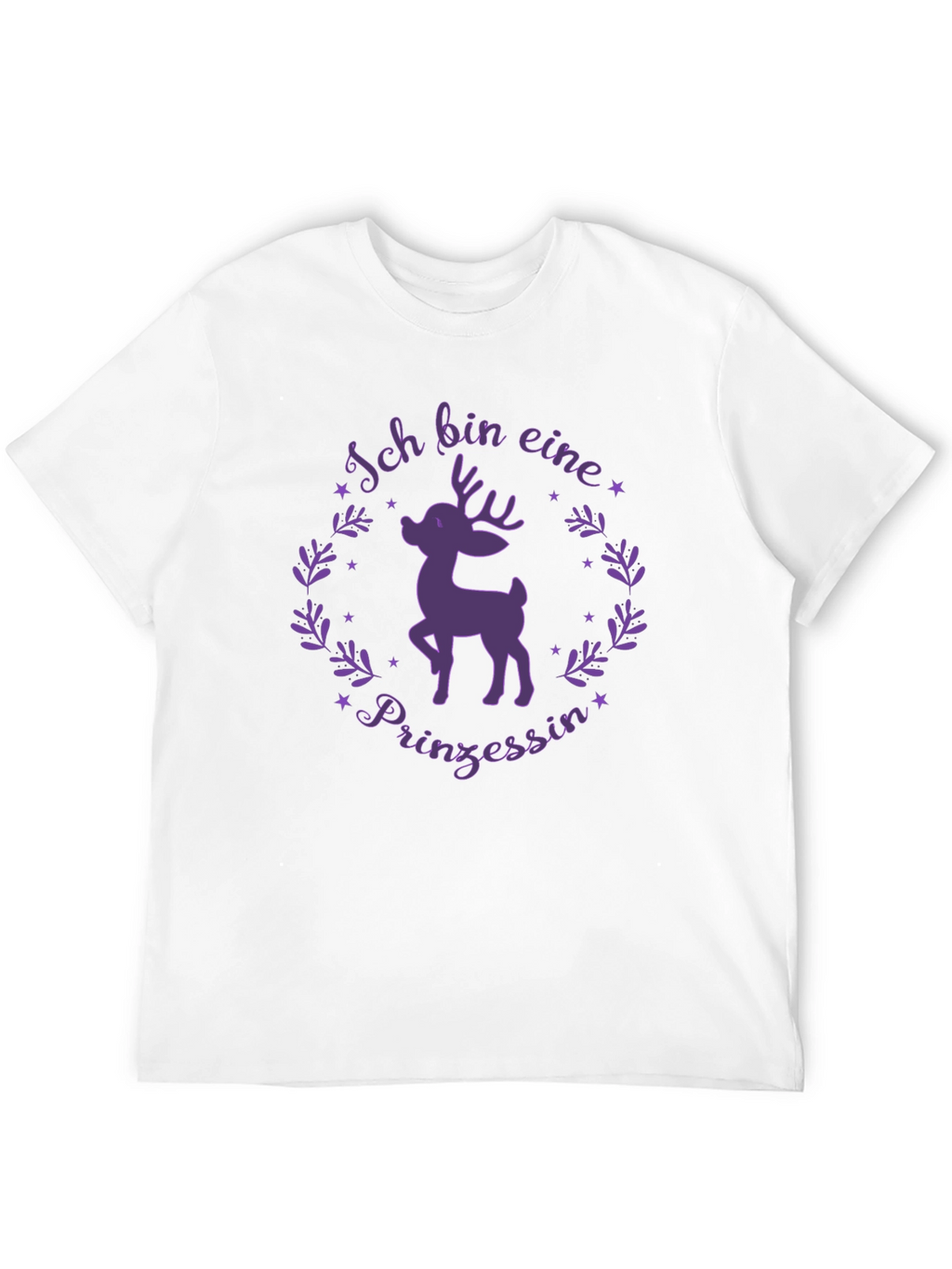 Ich bin eine Prinzessin Deer T-Shirt