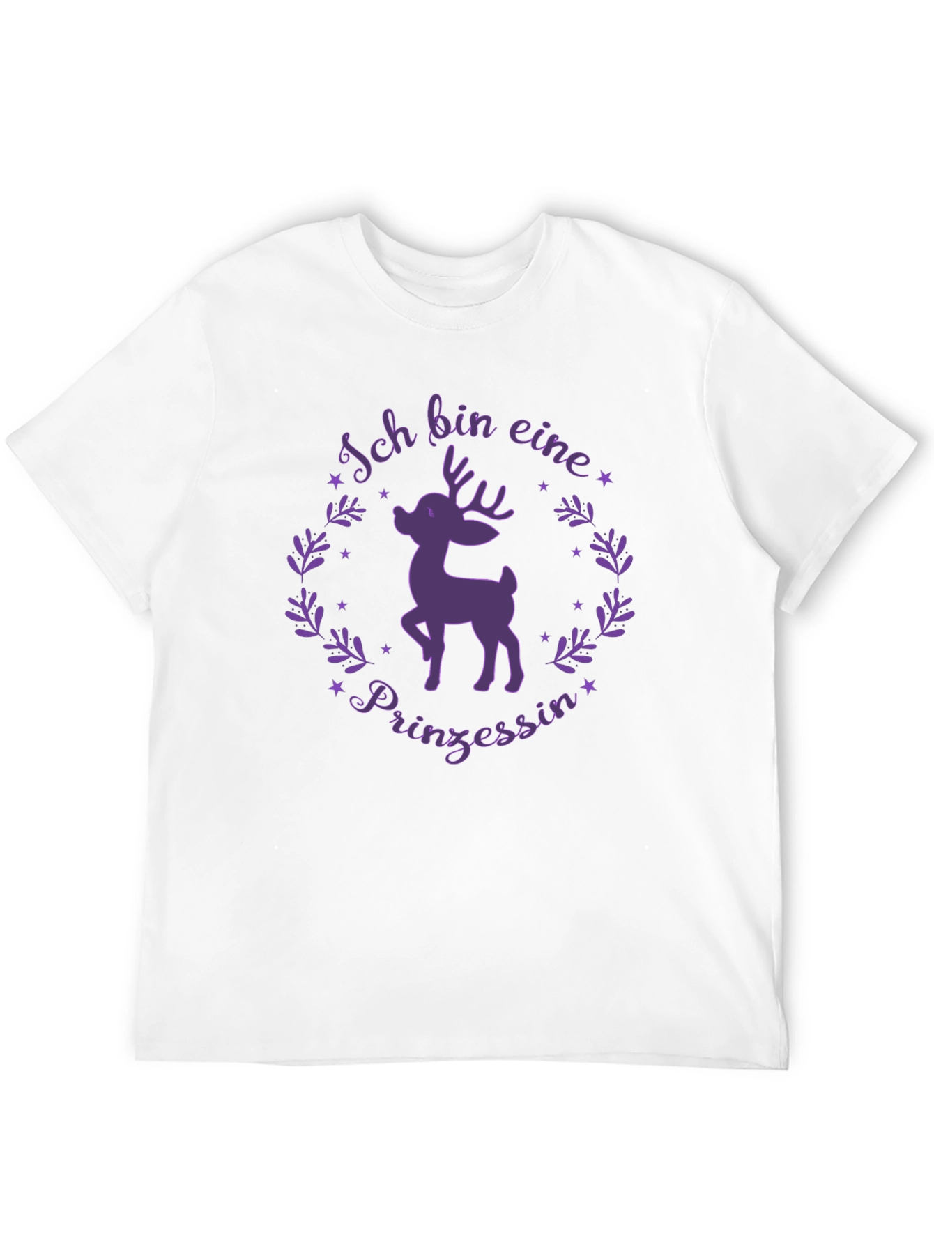 Ich bin eine Prinzessin Deer T-Shirt