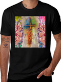 Faith Cross Floral Graphic Tee