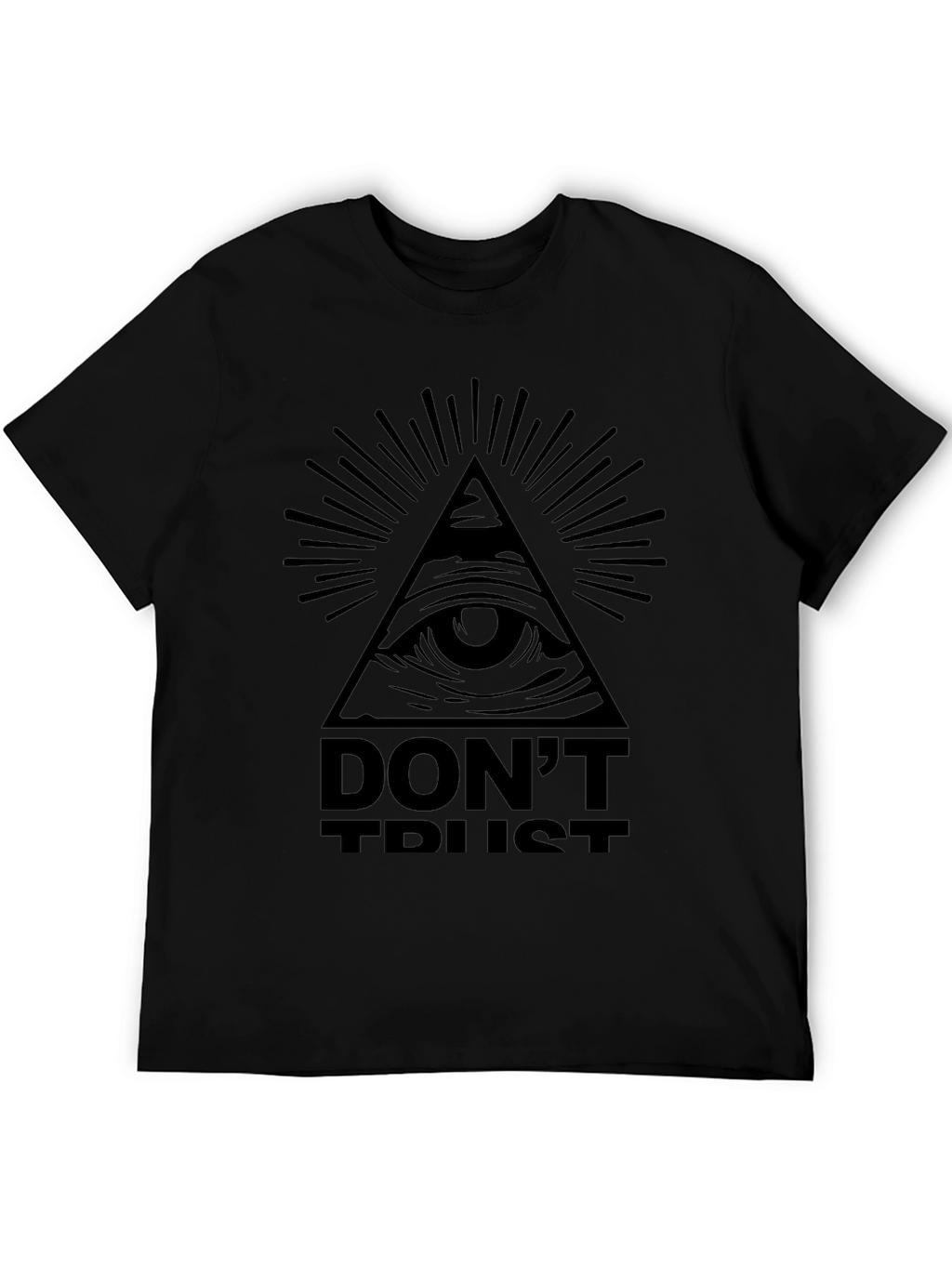 Illuminati Eye Graphic T-Shirt - Dont Trust Tee