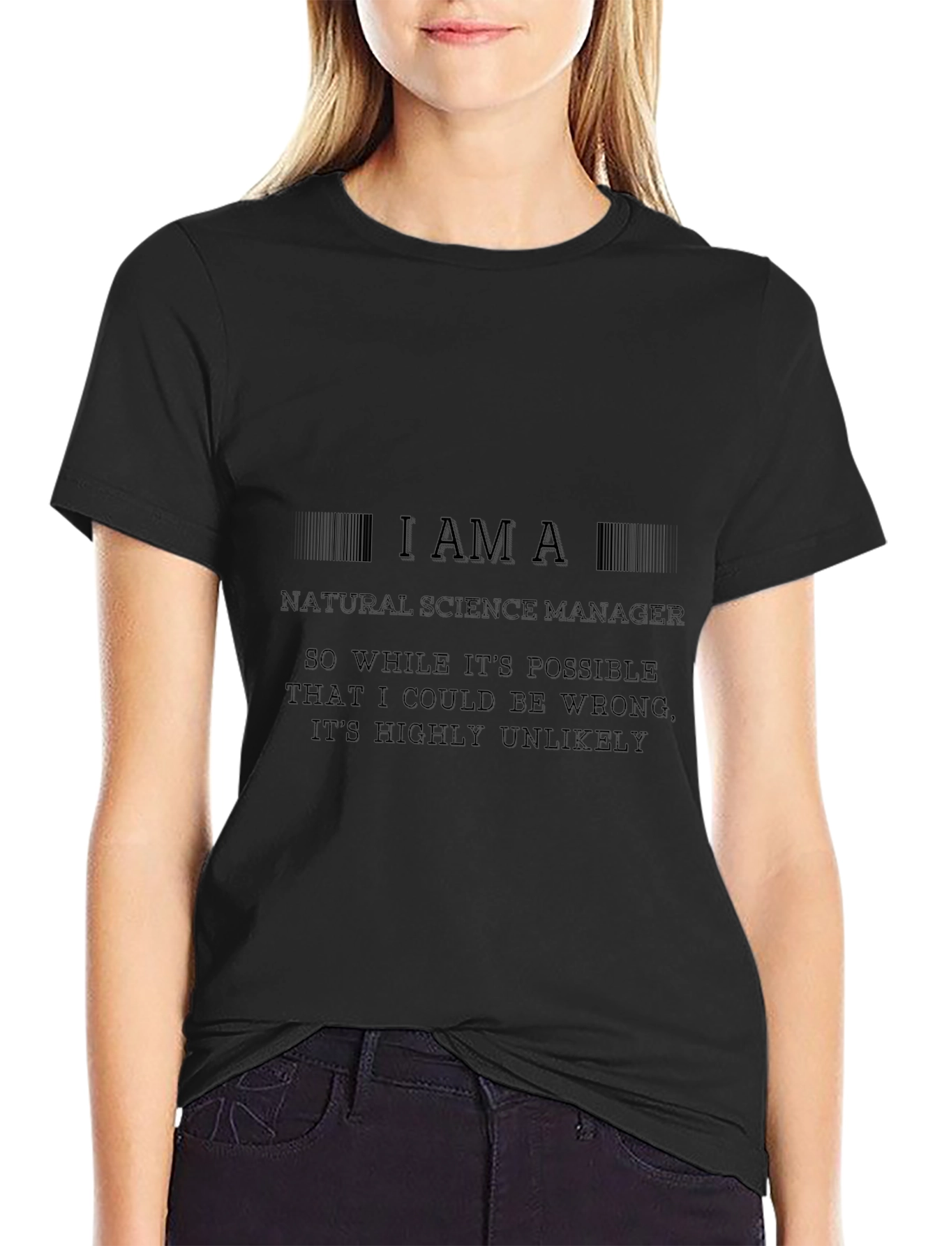 Natural Science Manager Novelty T-Shirt