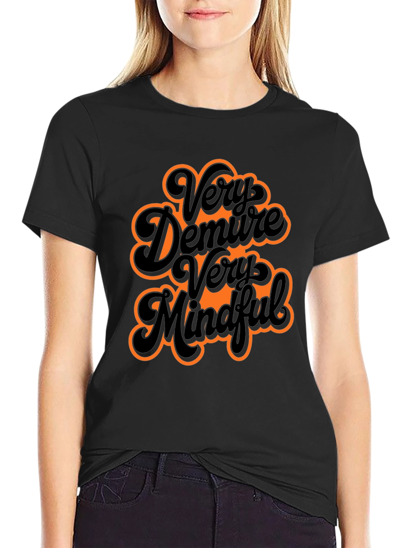 Very Demure Very Mindful Graphic T-Shirt