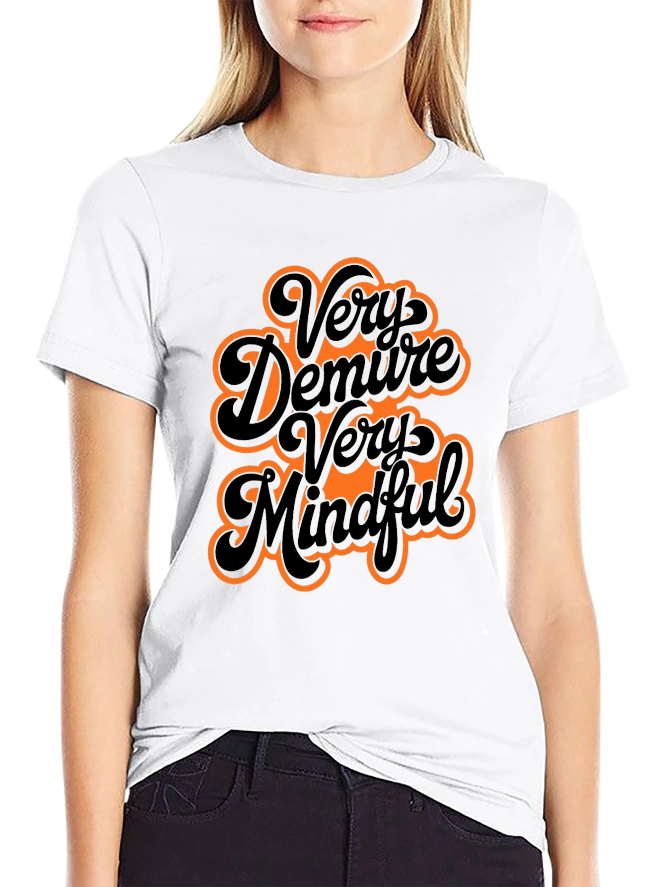 Very Demure Very Mindful Graphic T-Shirt