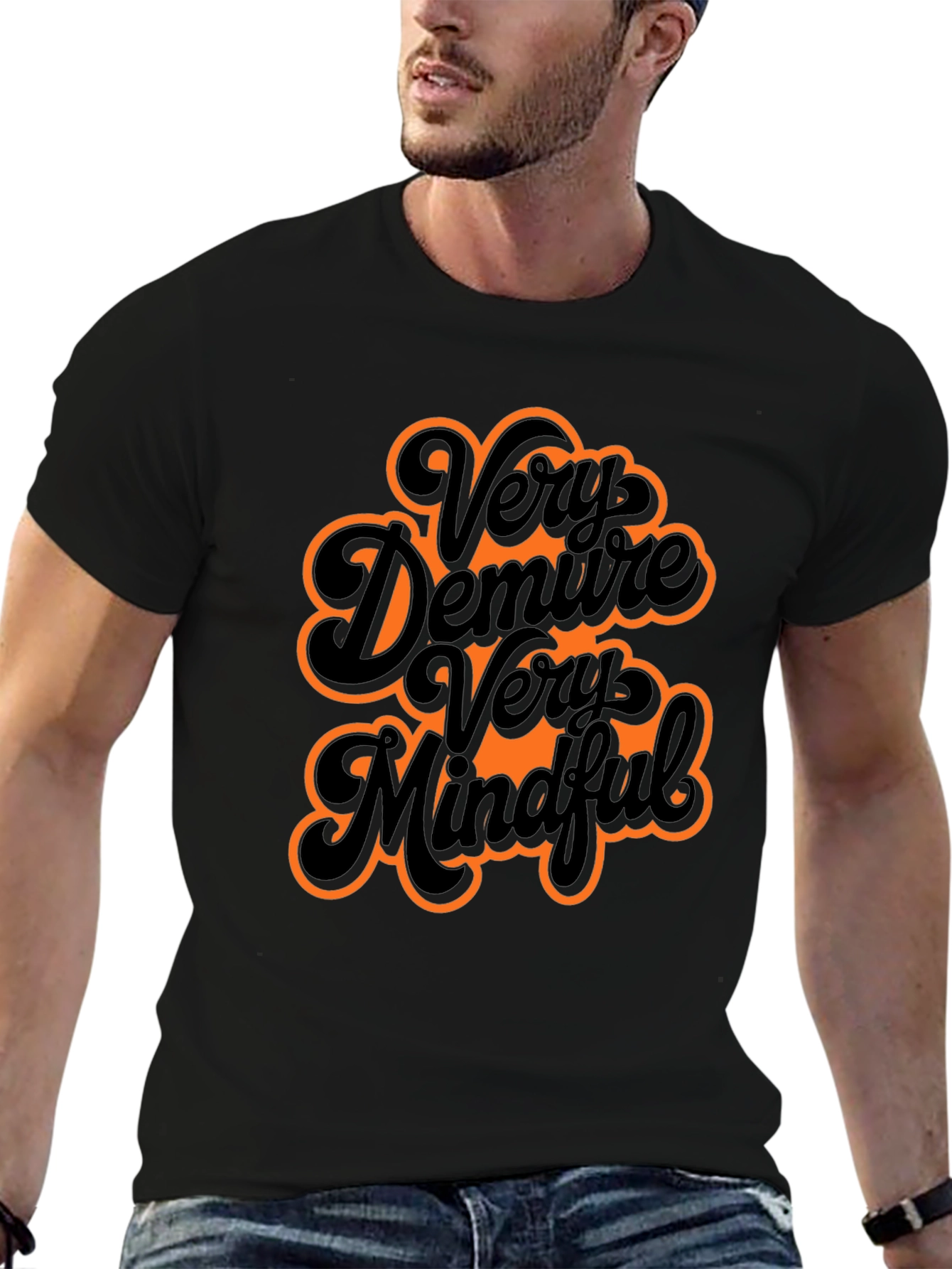 Very Demure Very Mindful Graphic T-Shirt