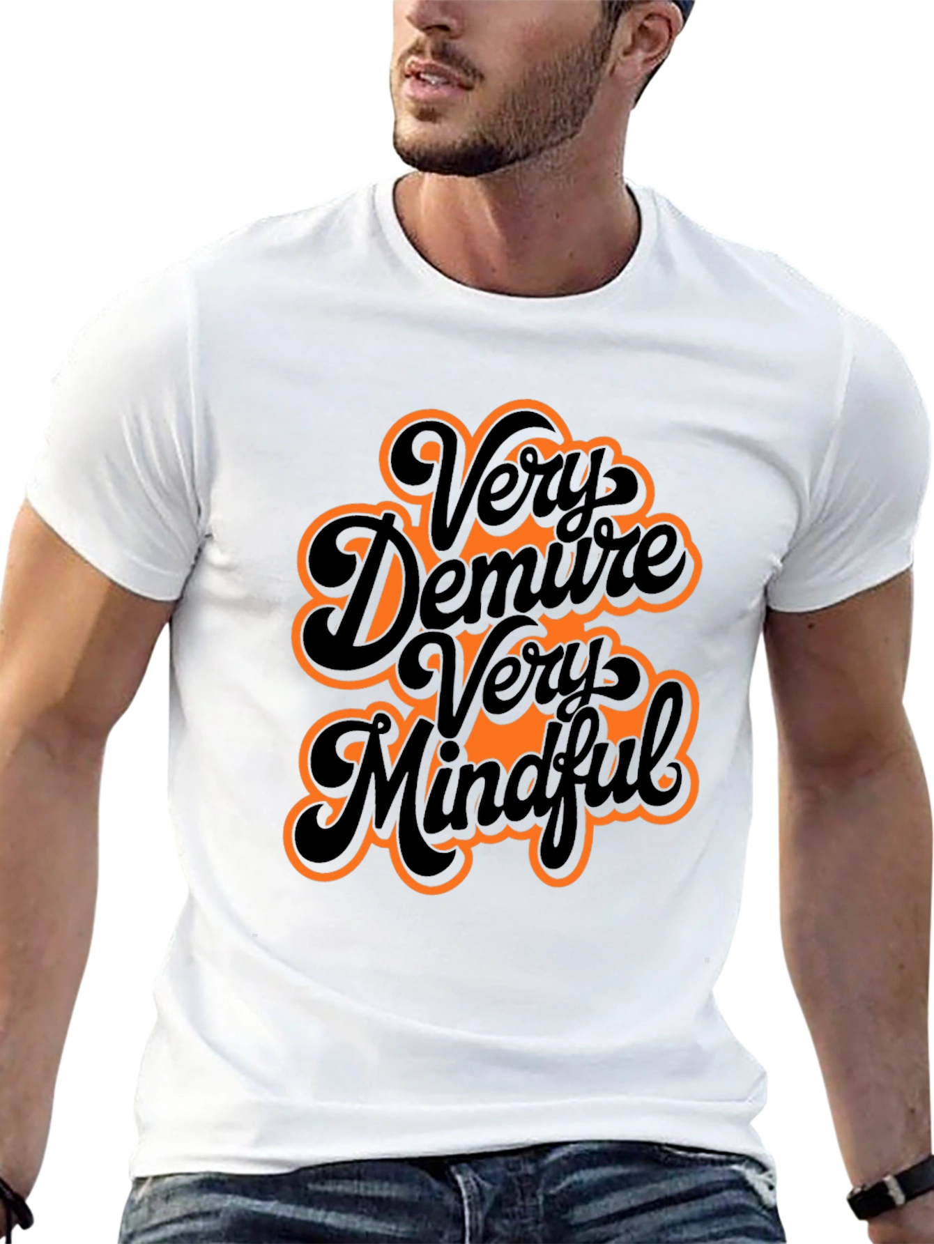 Very Demure Very Mindful Graphic T-Shirt