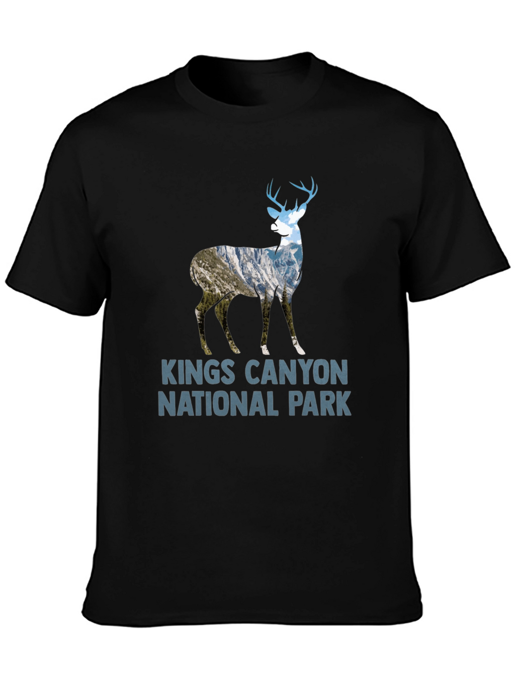 Kings Canyon National Park Deer Graphic T-Shirt