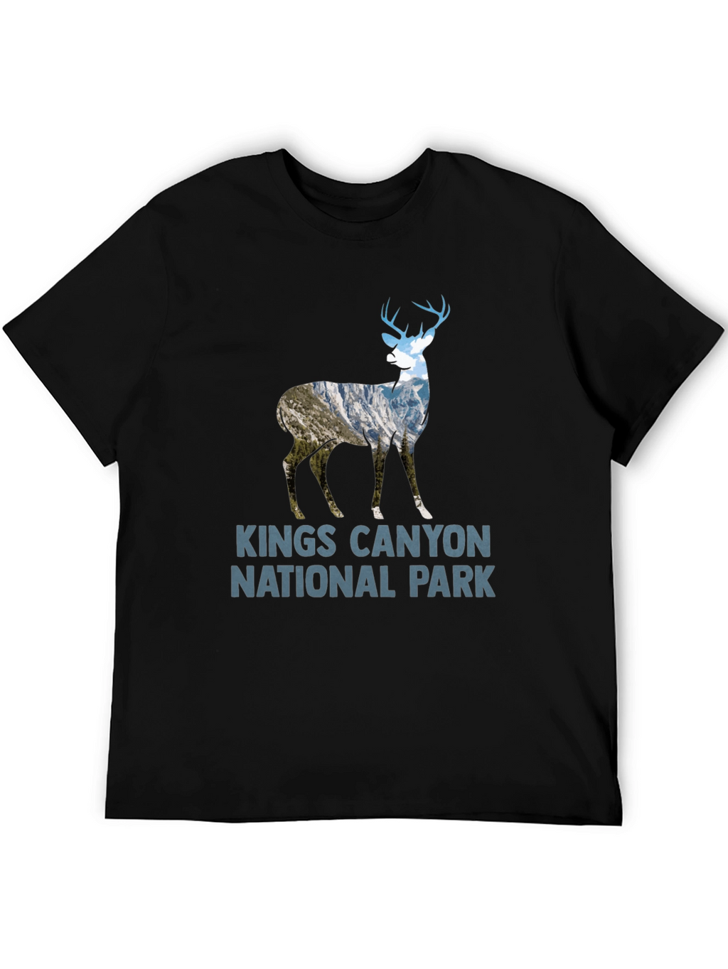 Kings Canyon National Park Deer Graphic T-Shirt
