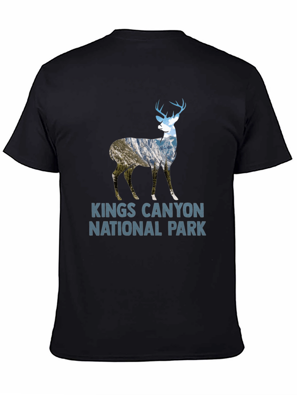 Kings Canyon National Park Deer Graphic T-Shirt