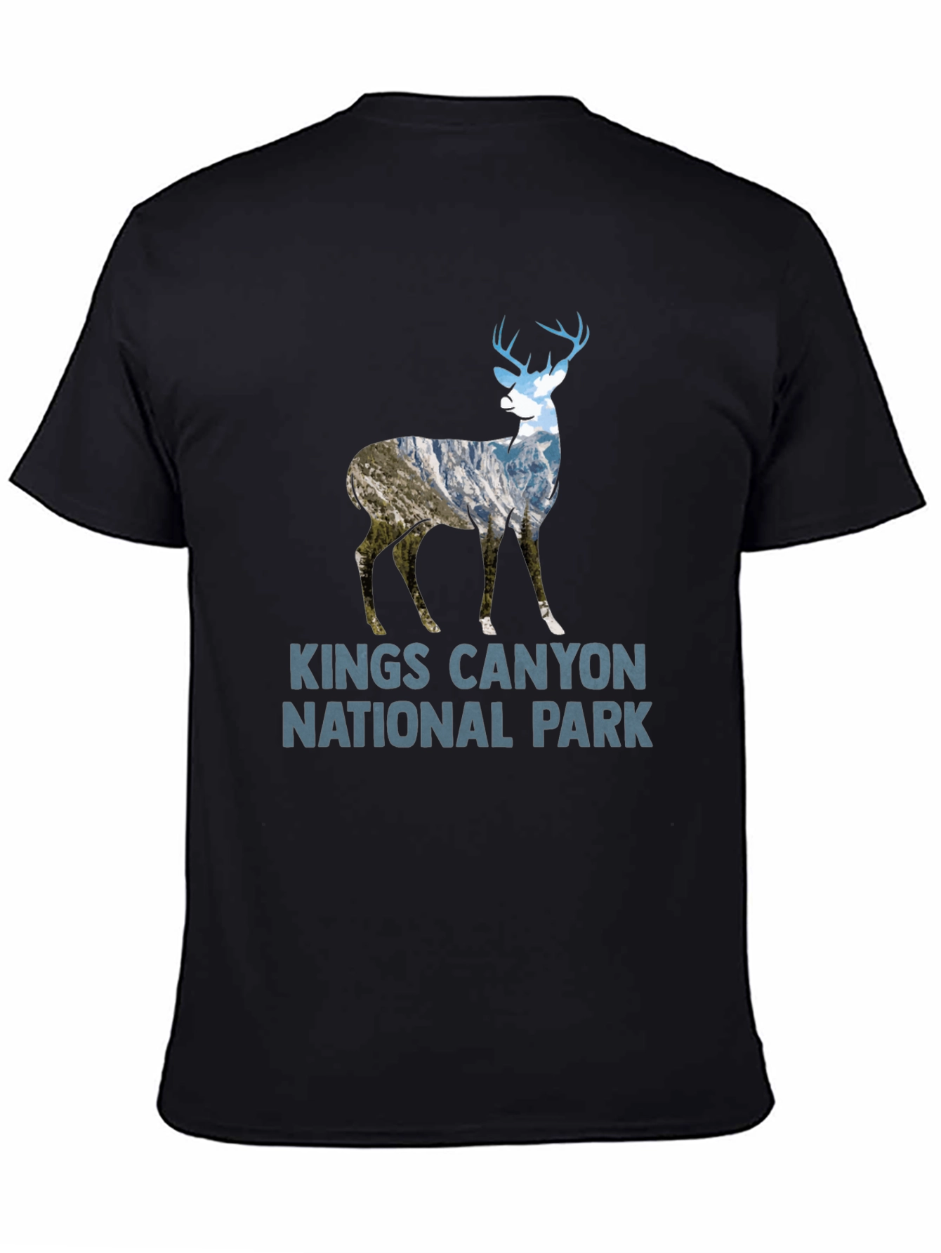 Kings Canyon National Park Deer Graphic T-Shirt