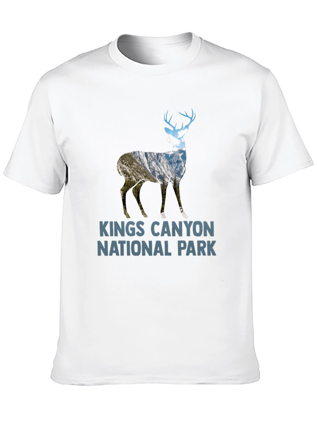 Kings Canyon National Park Deer Graphic T-Shirt