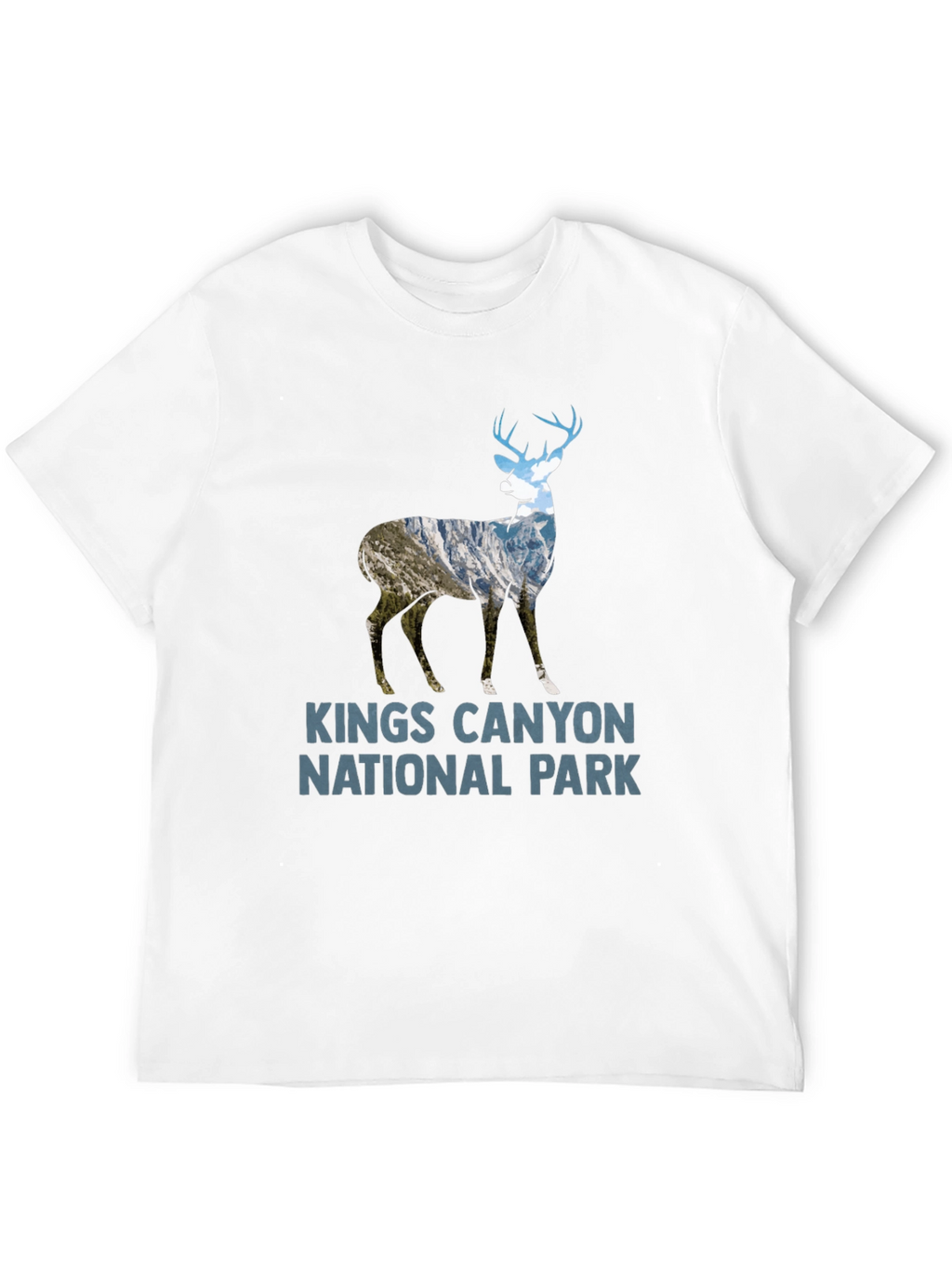 Kings Canyon National Park Deer Graphic T-Shirt