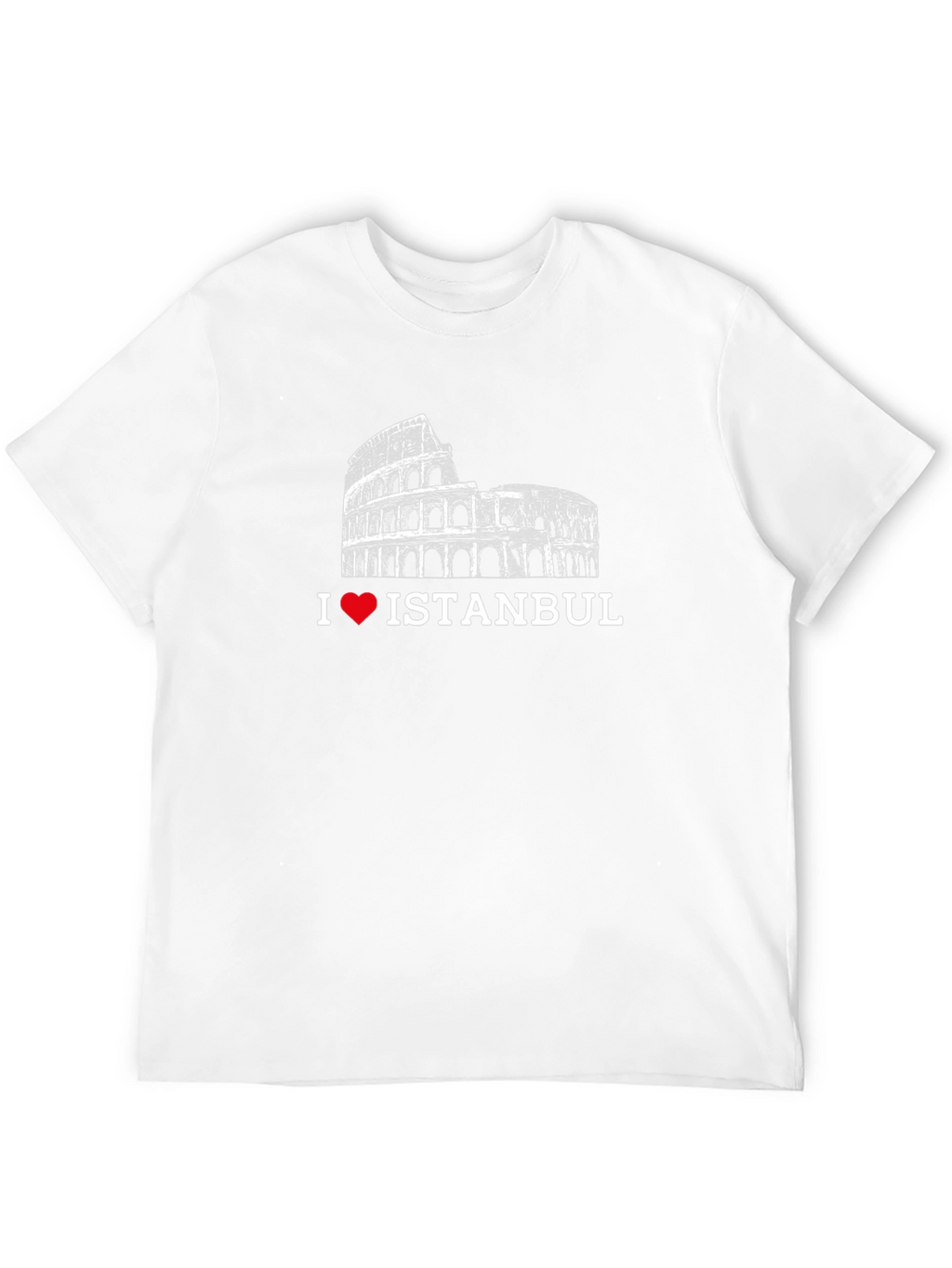 I Love Istanbul T-Shirt - Black Graphic Tee