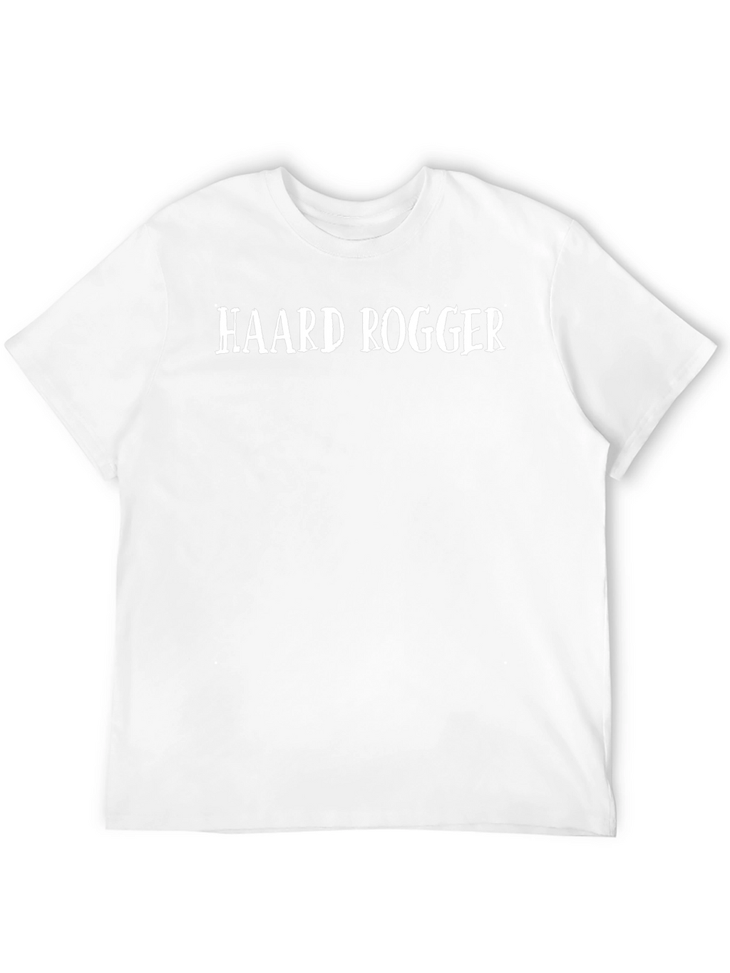 Haard Rogger Graphic Print Black T-Shirt