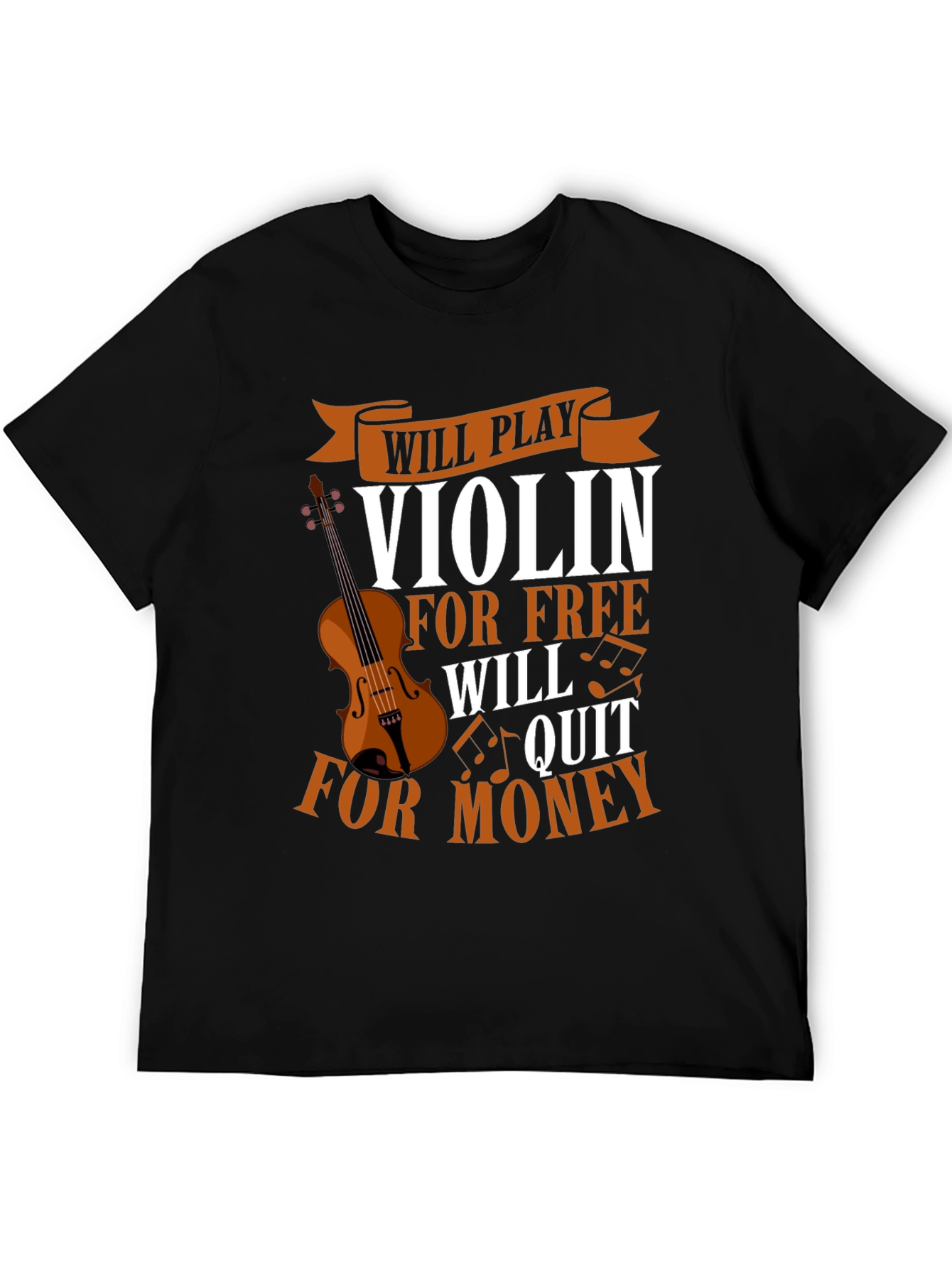 Violin Player T-Shirt - Free or Money
