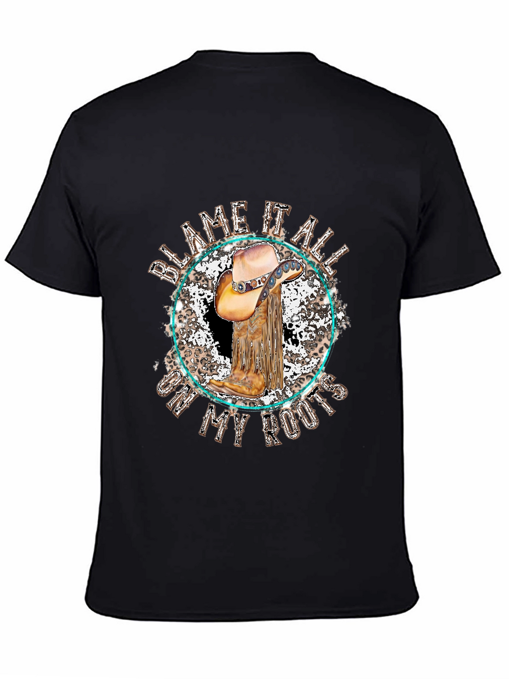 Blame It All On My Roots Graphic Tee