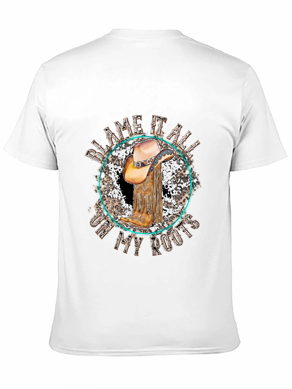 Blame It All On My Roots Graphic Tee