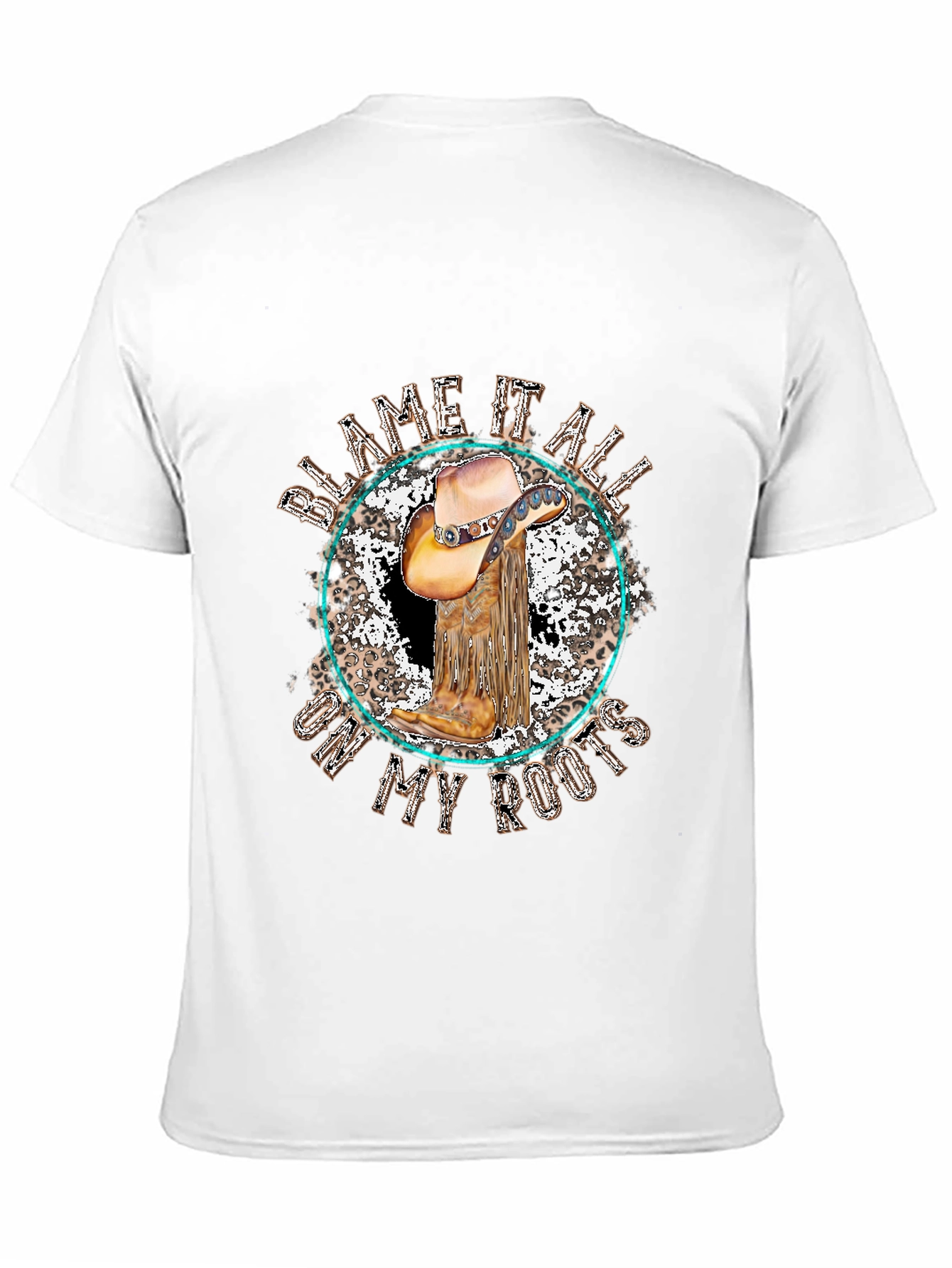 Blame It All On My Roots Graphic Tee