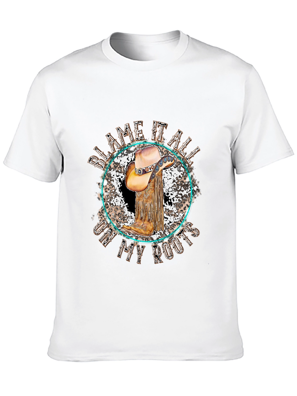 Blame It All On My Roots Graphic Tee