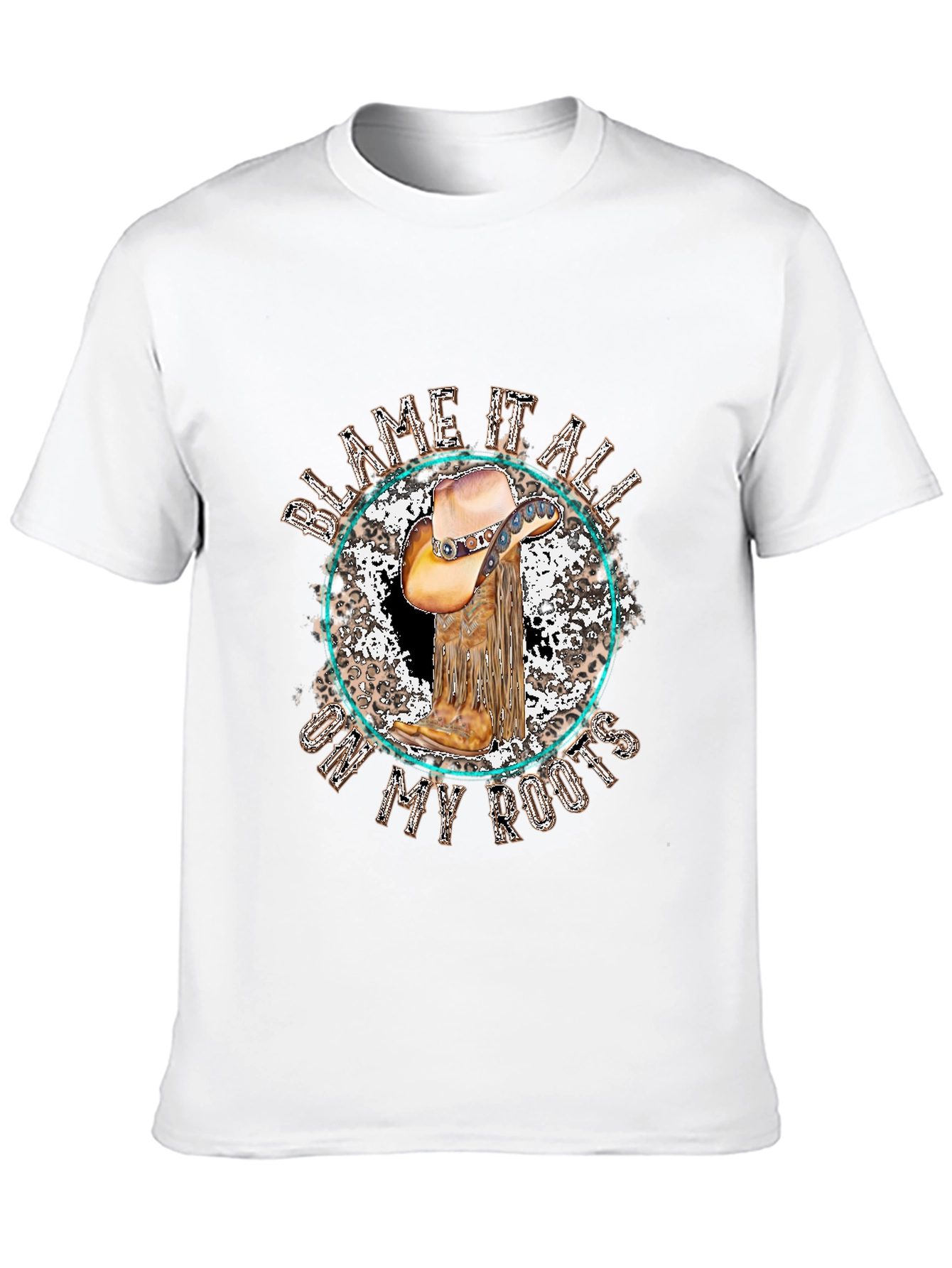 Blame It All On My Roots Graphic Tee