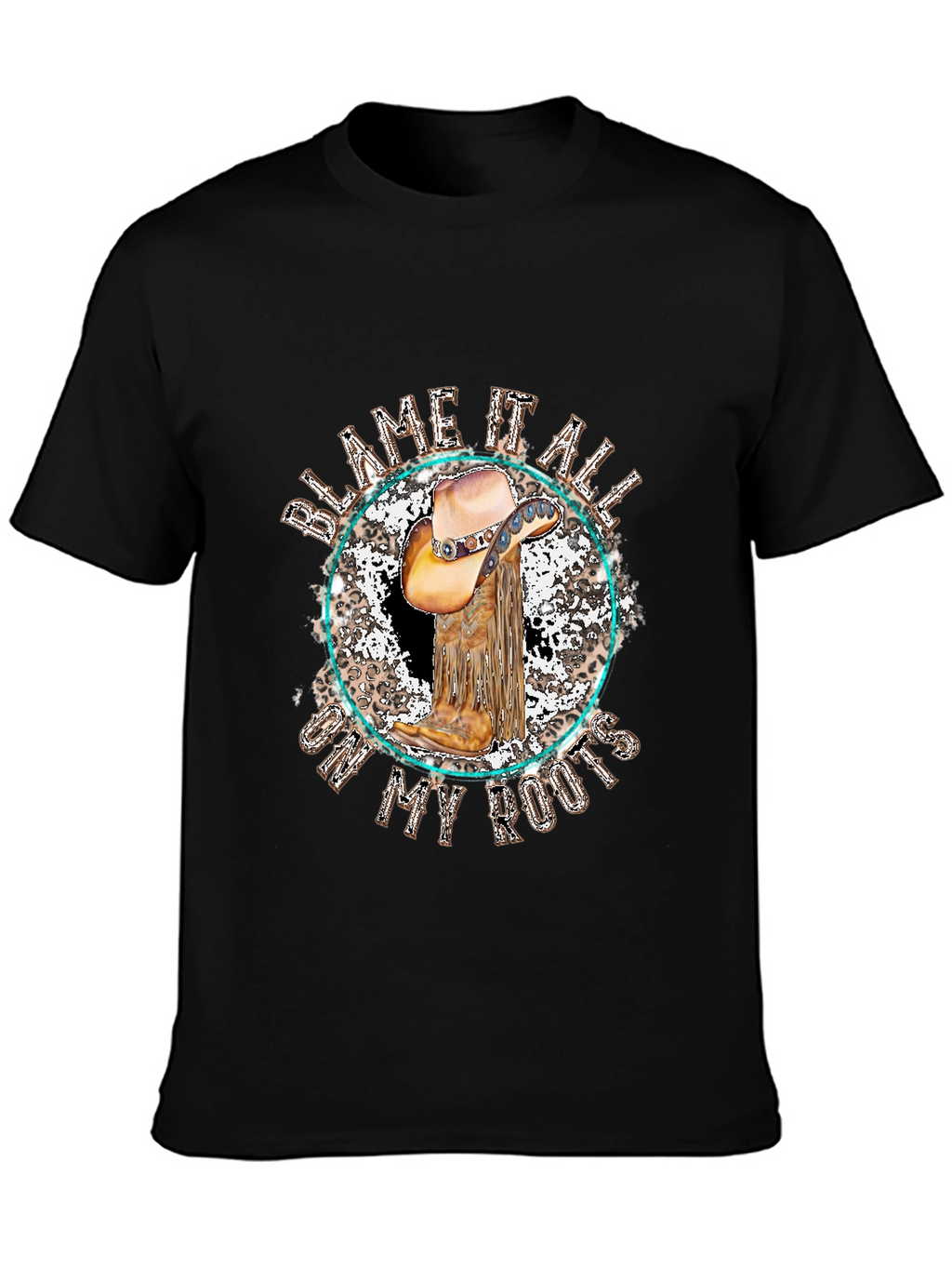 Blame It All On My Roots Graphic Tee