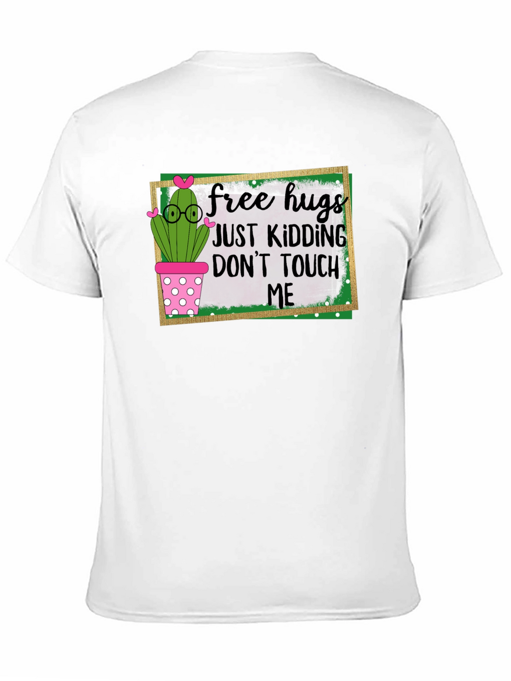 Free Hugs Cactus T-Shirt - Funny Graphic Tee
