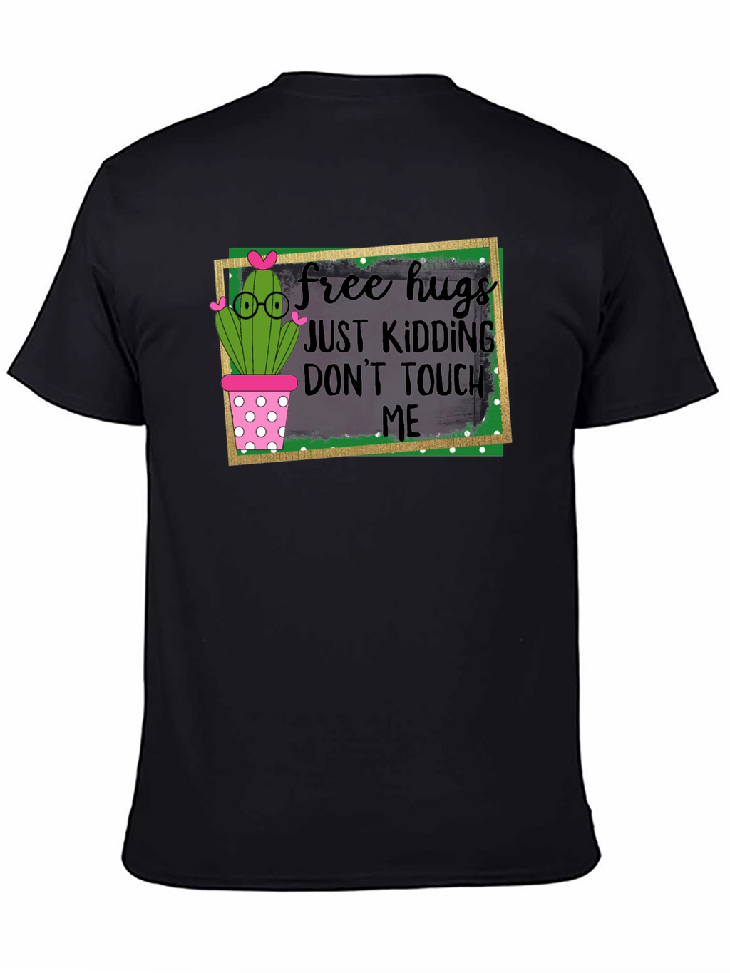 Free Hugs Cactus T-Shirt - Funny Graphic Tee