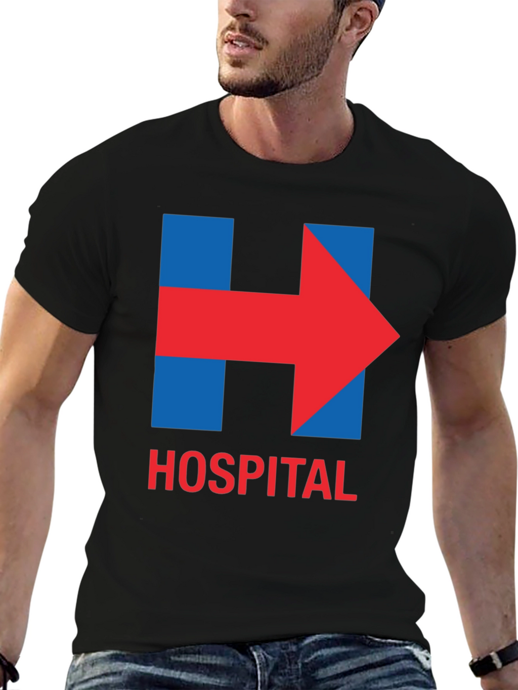 Hospital H Arrow Graphic T-Shirt