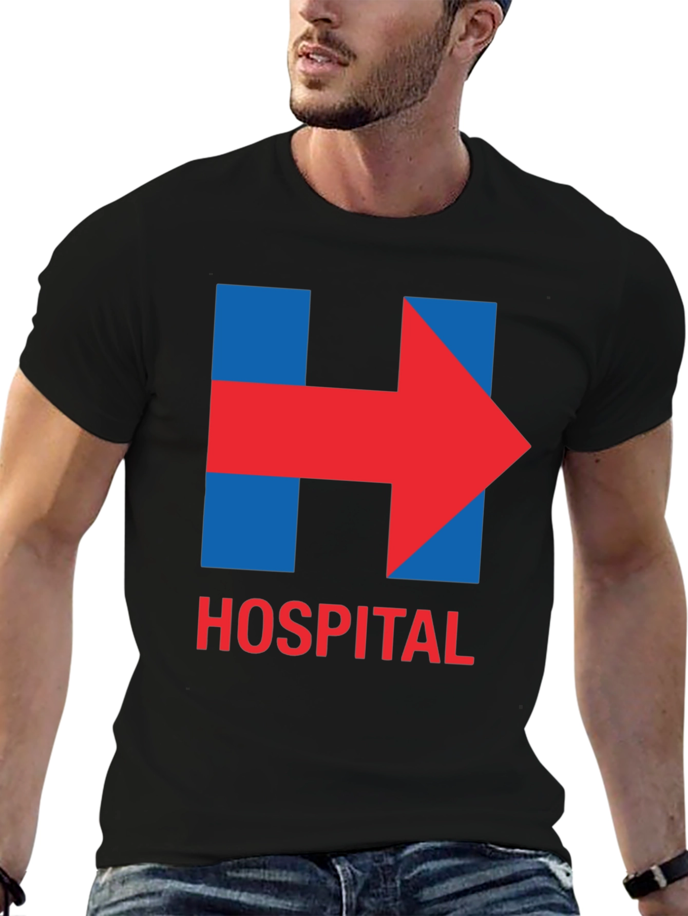 Hospital H Arrow Graphic T-Shirt