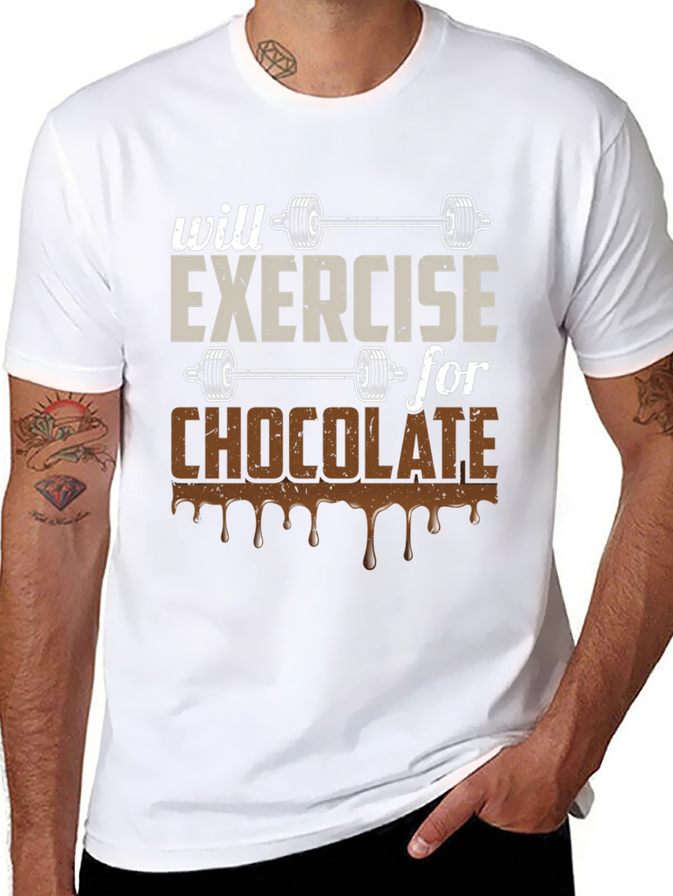 Exercise for Chocolate Graphic Tee
