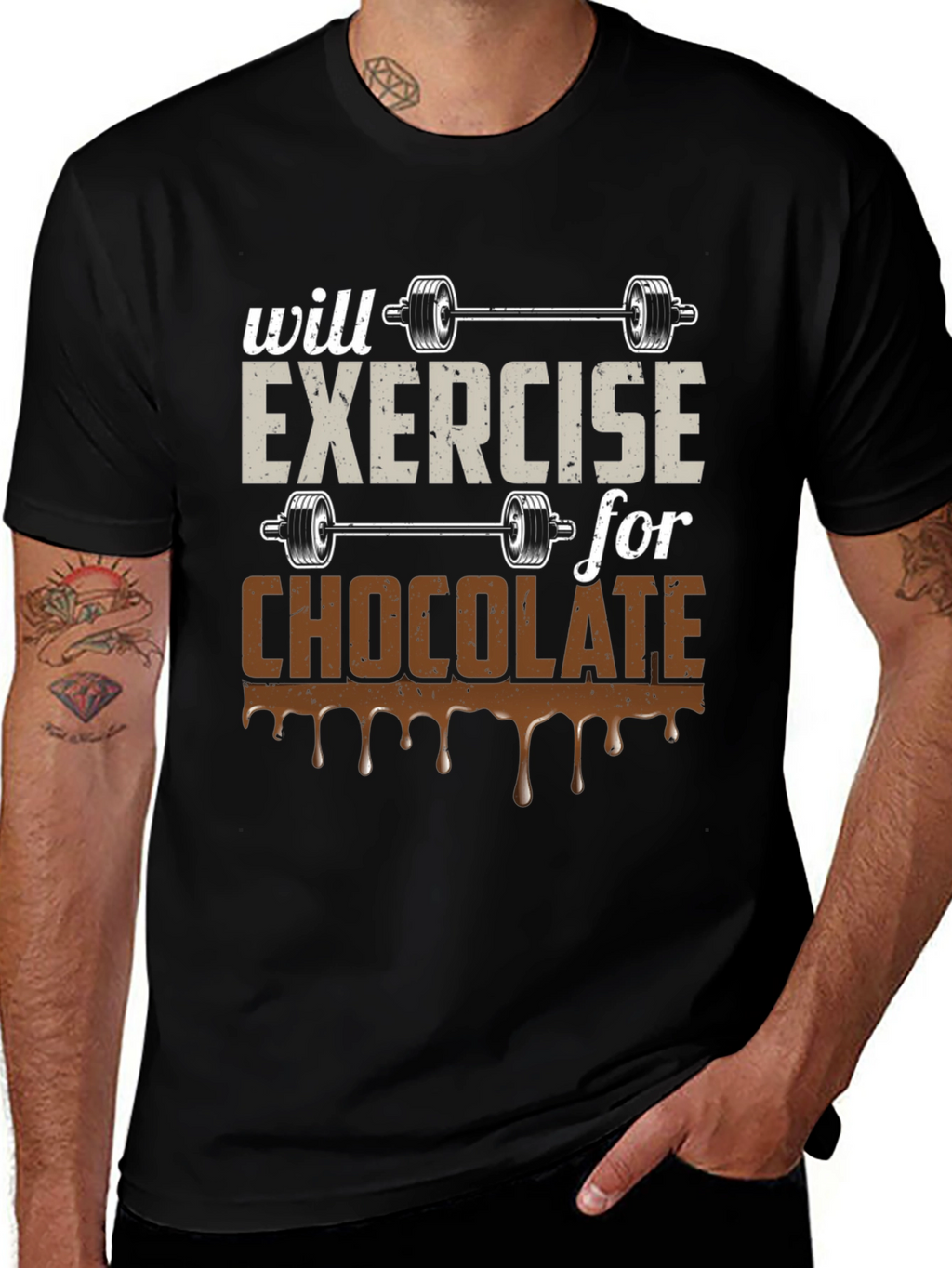 Exercise for Chocolate Graphic Tee