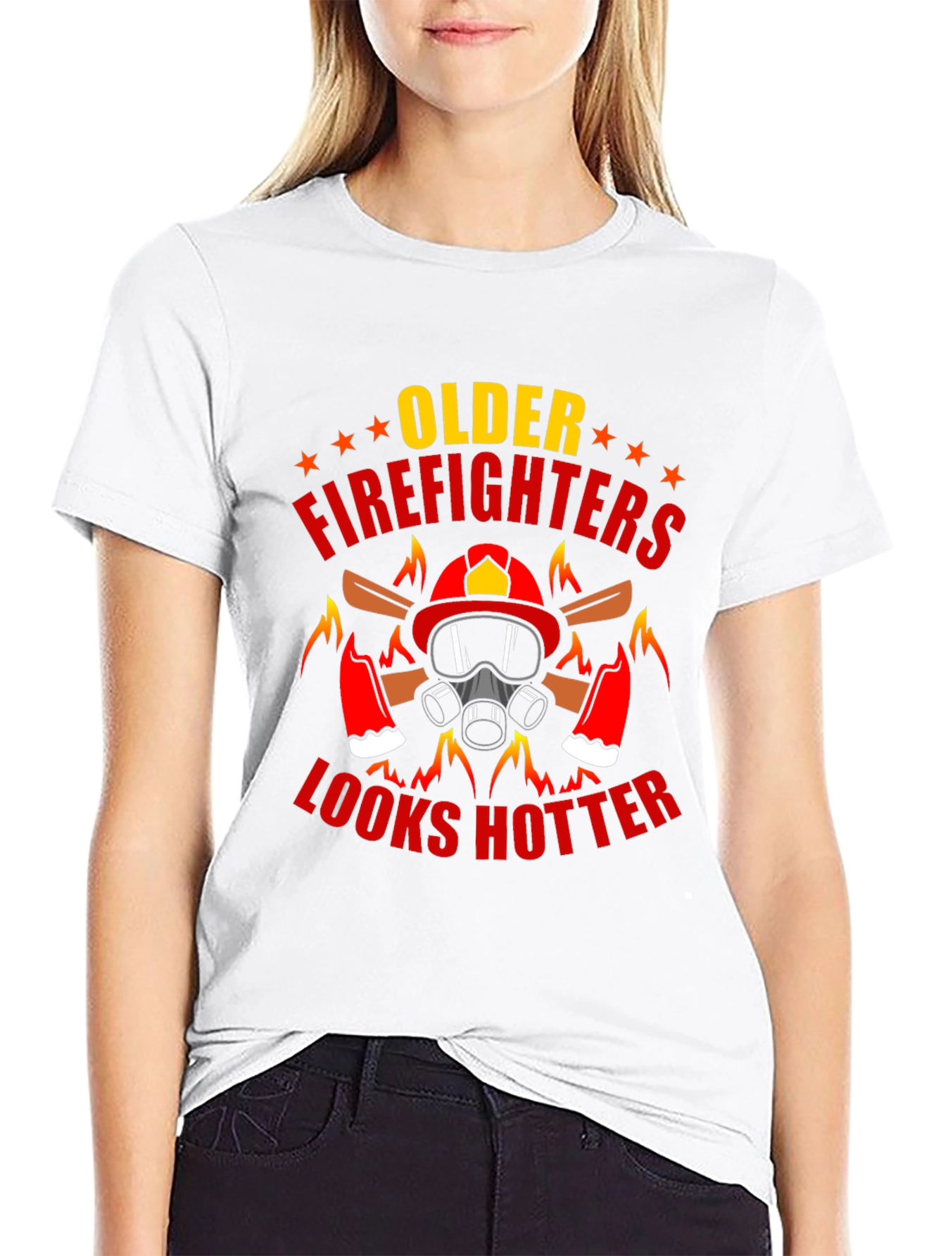 Older Firefighters Look Hotter T-Shirt