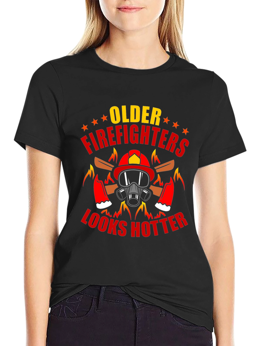 Older Firefighters Look Hotter T-Shirt
