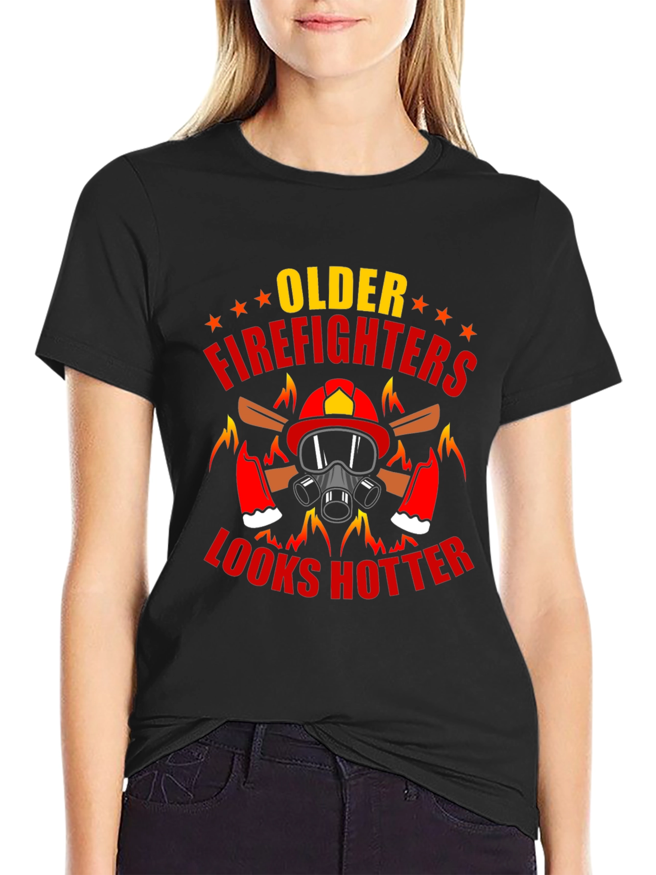 Older Firefighters Look Hotter T-Shirt