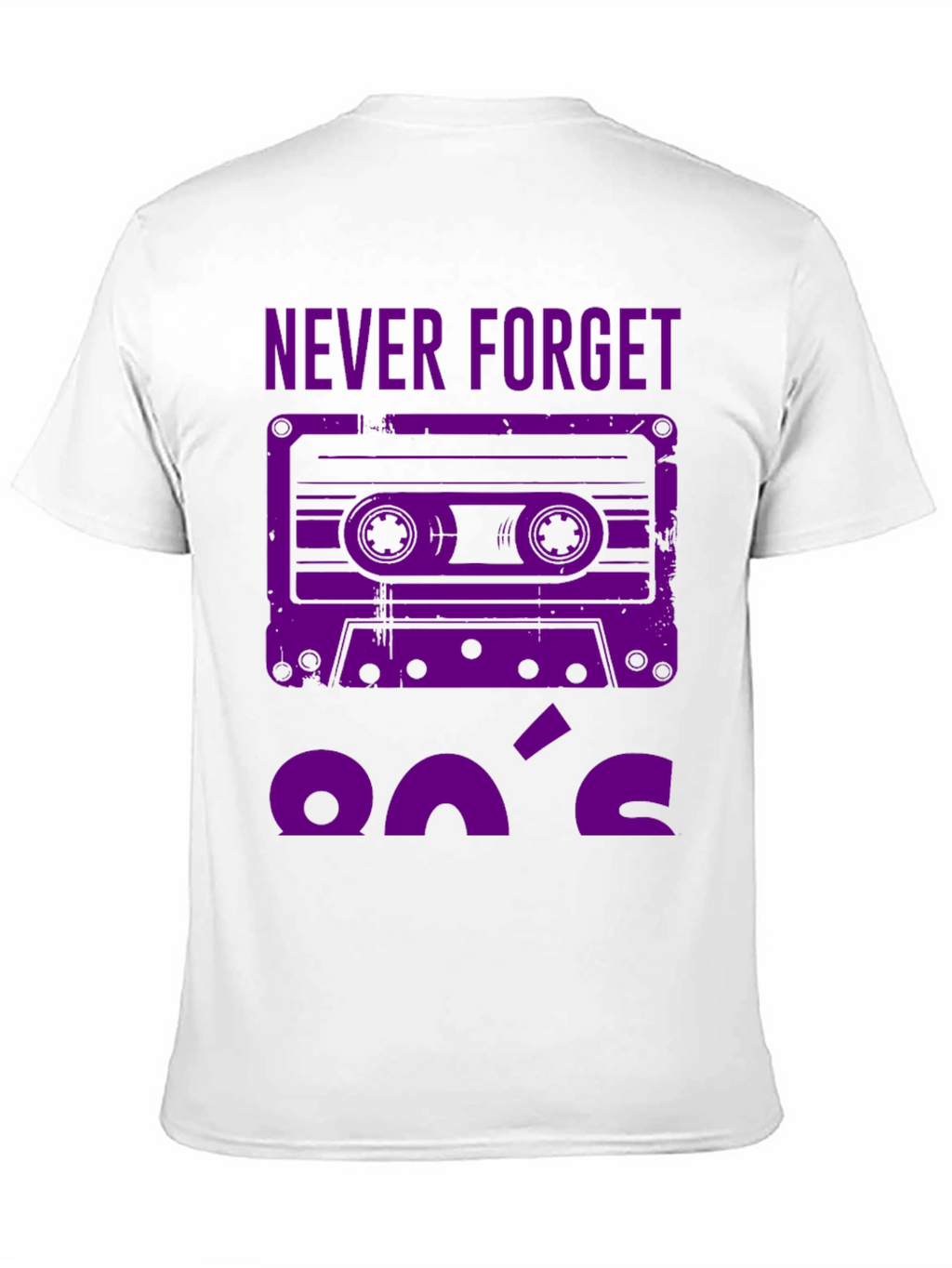 Never Forget 90s Cassette Tape Graphic T-Shirt