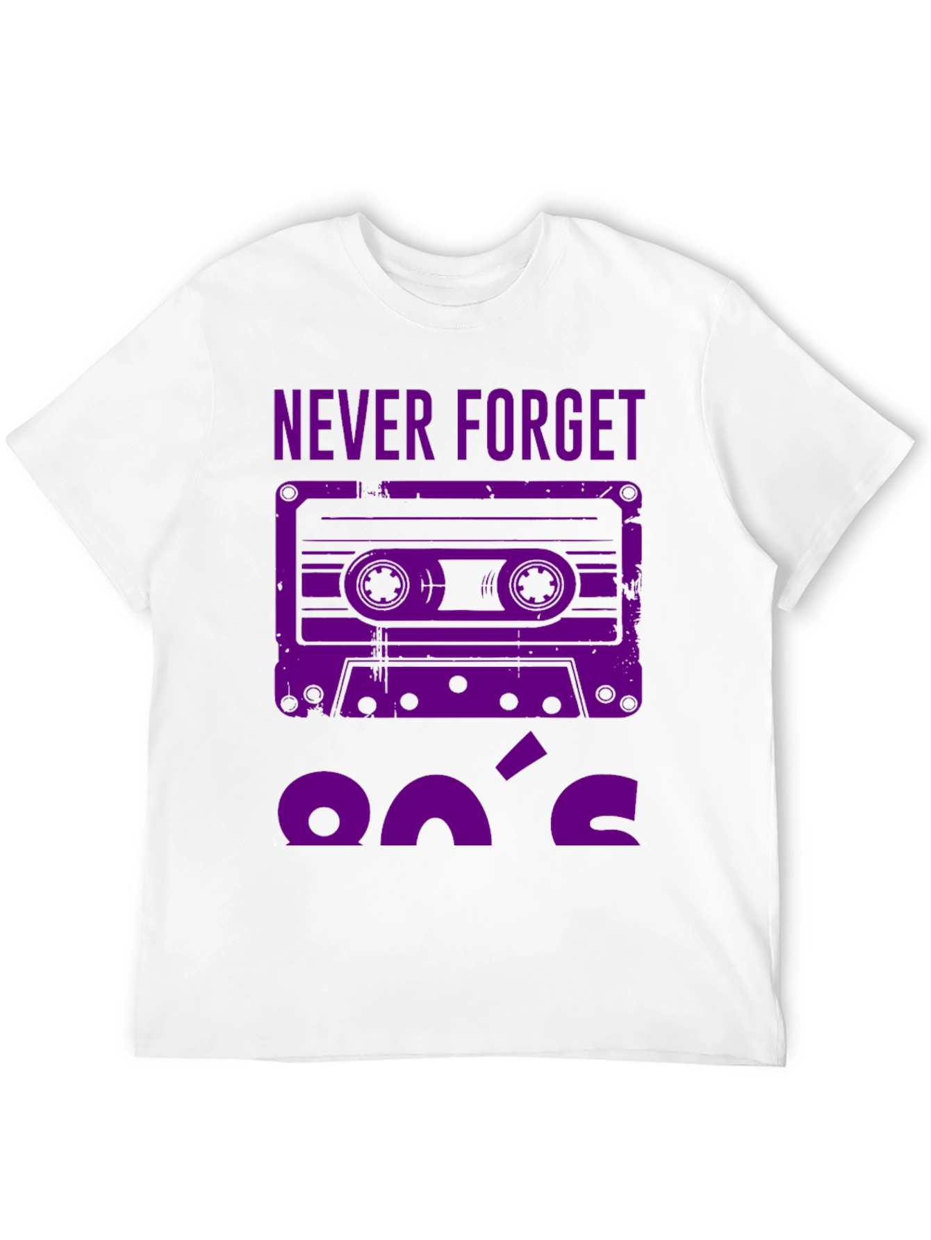 Never Forget 90s Cassette Tape Graphic T-Shirt