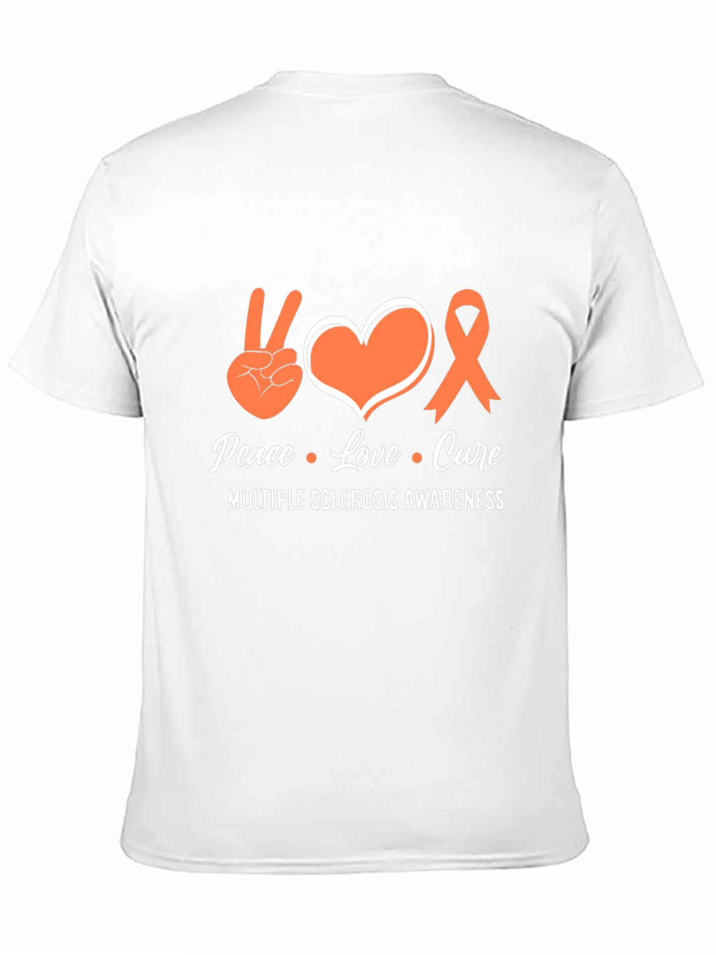 Peace Love Cure MS Awareness T-Shirt