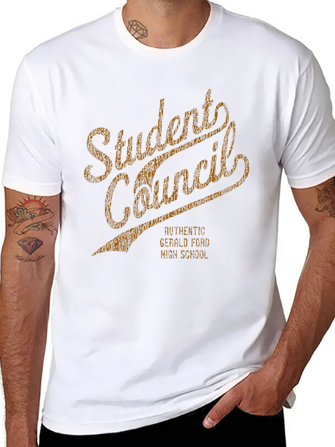 Student Council T-Shirt - Retro Style