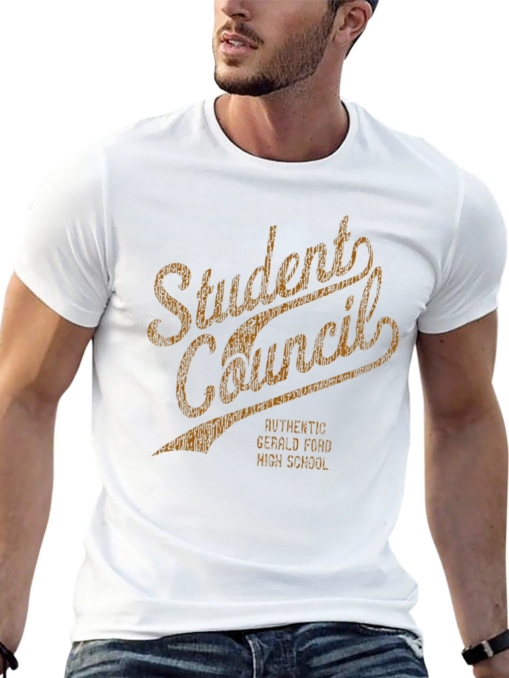 Student Council T-Shirt - Retro Style