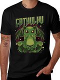 Cathulhu Cat T-Shirt - Geeky Graphic Tee