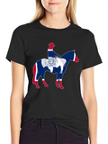 Wyoming State Flag Cowboy T-Shirt