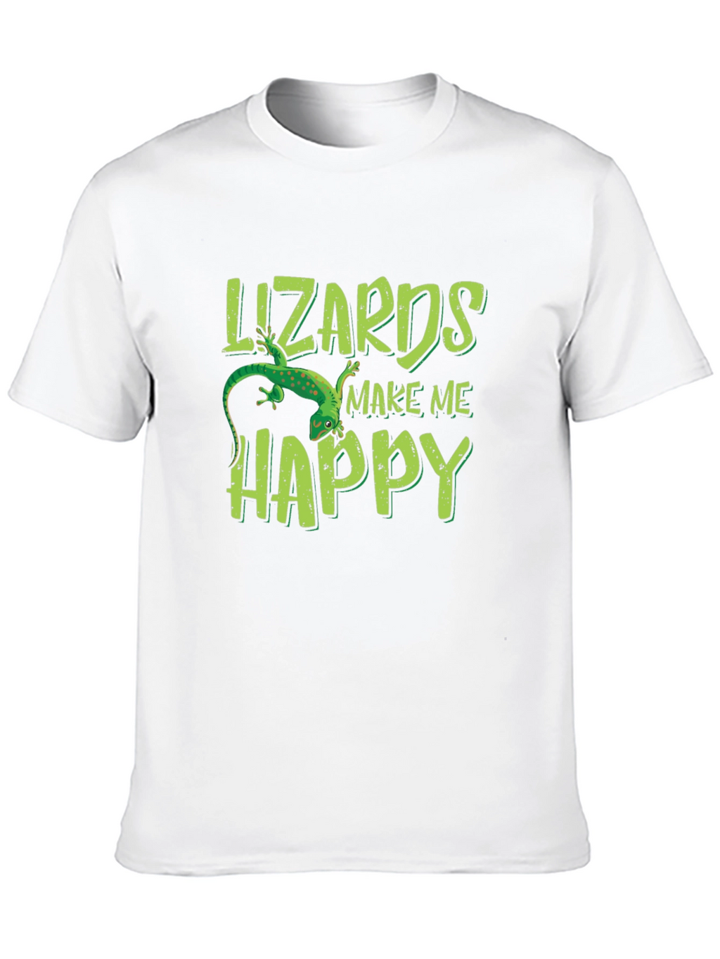 Lizards Make Me Happy Graphic Tee