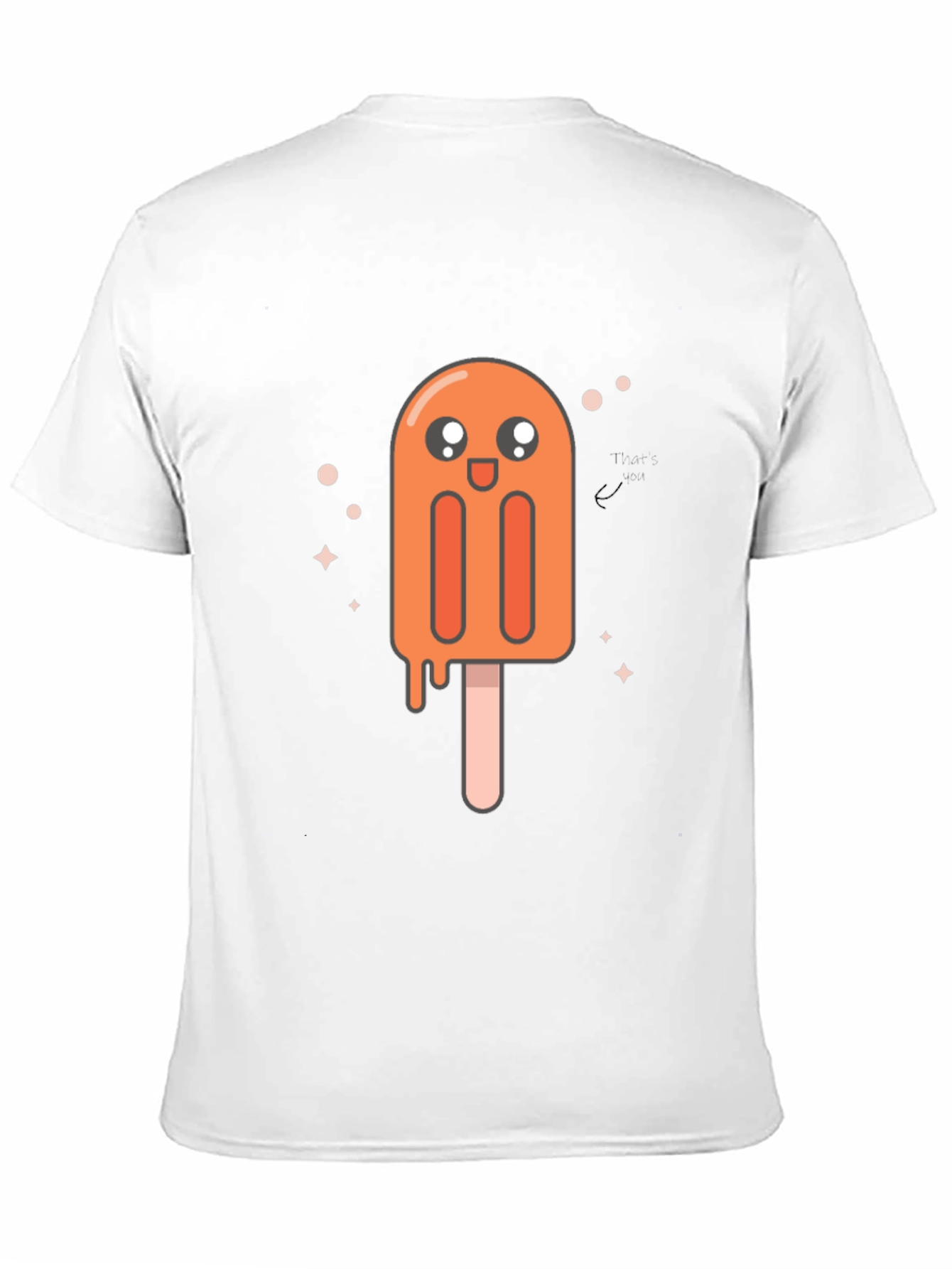 Cute Popsicle Graphic Tee - Black Unisex T-Shirt